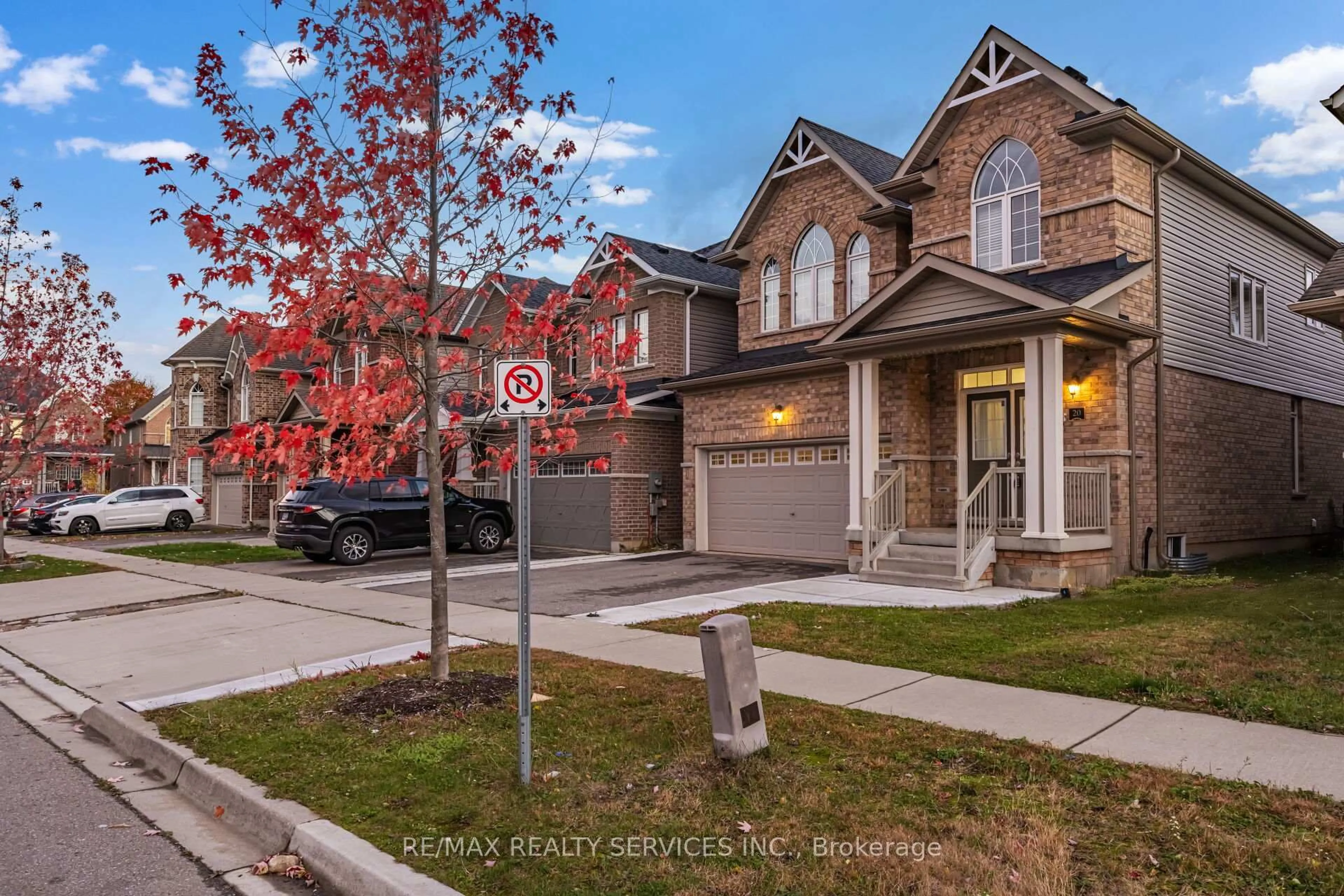 Home with brick exterior material, street for 20 Cherry Taylor Ave, Cambridge Ontario N3H 0B5