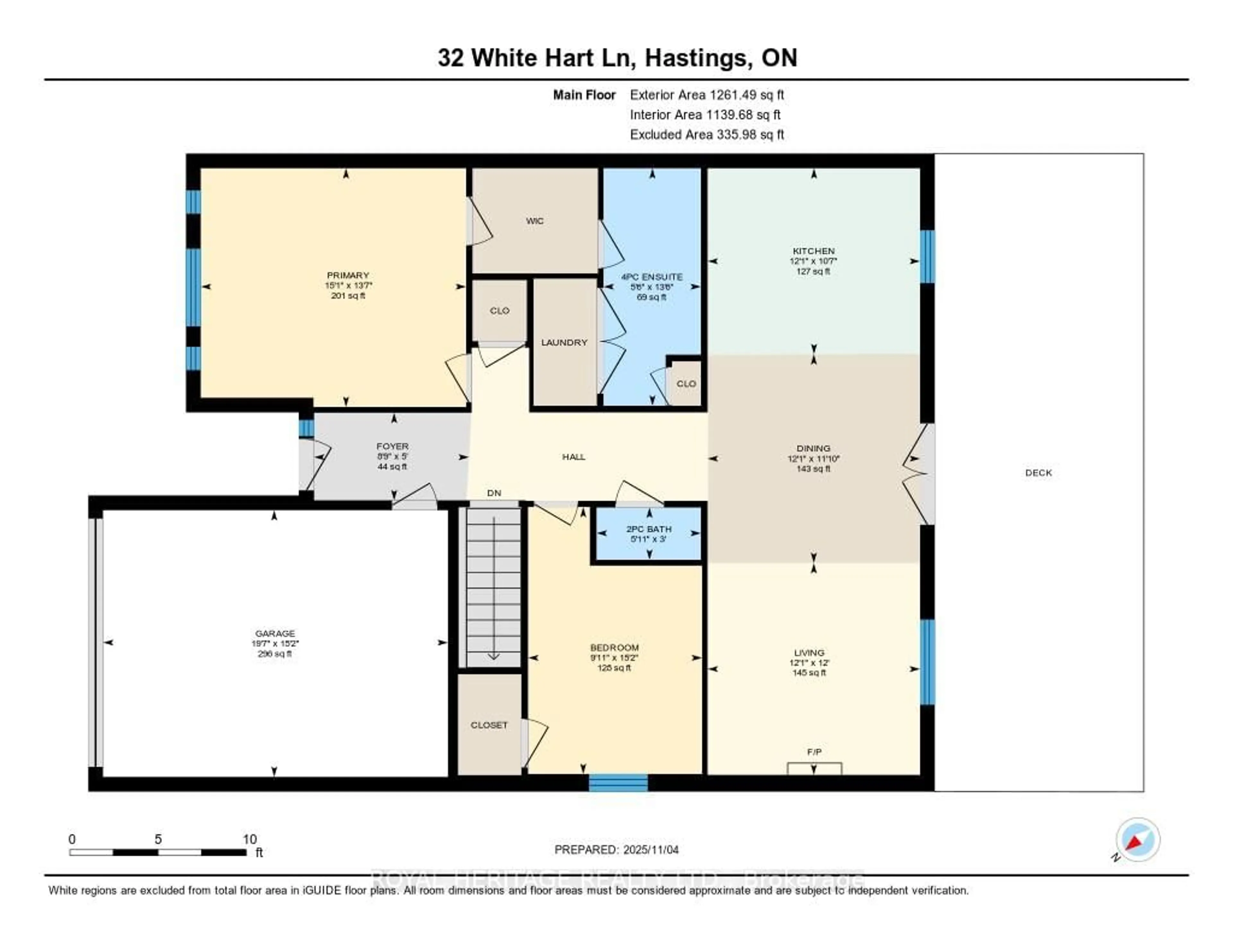 Floor plan for 32 White Hart Lane, Trent Hills Ontario K0L 1Y0
