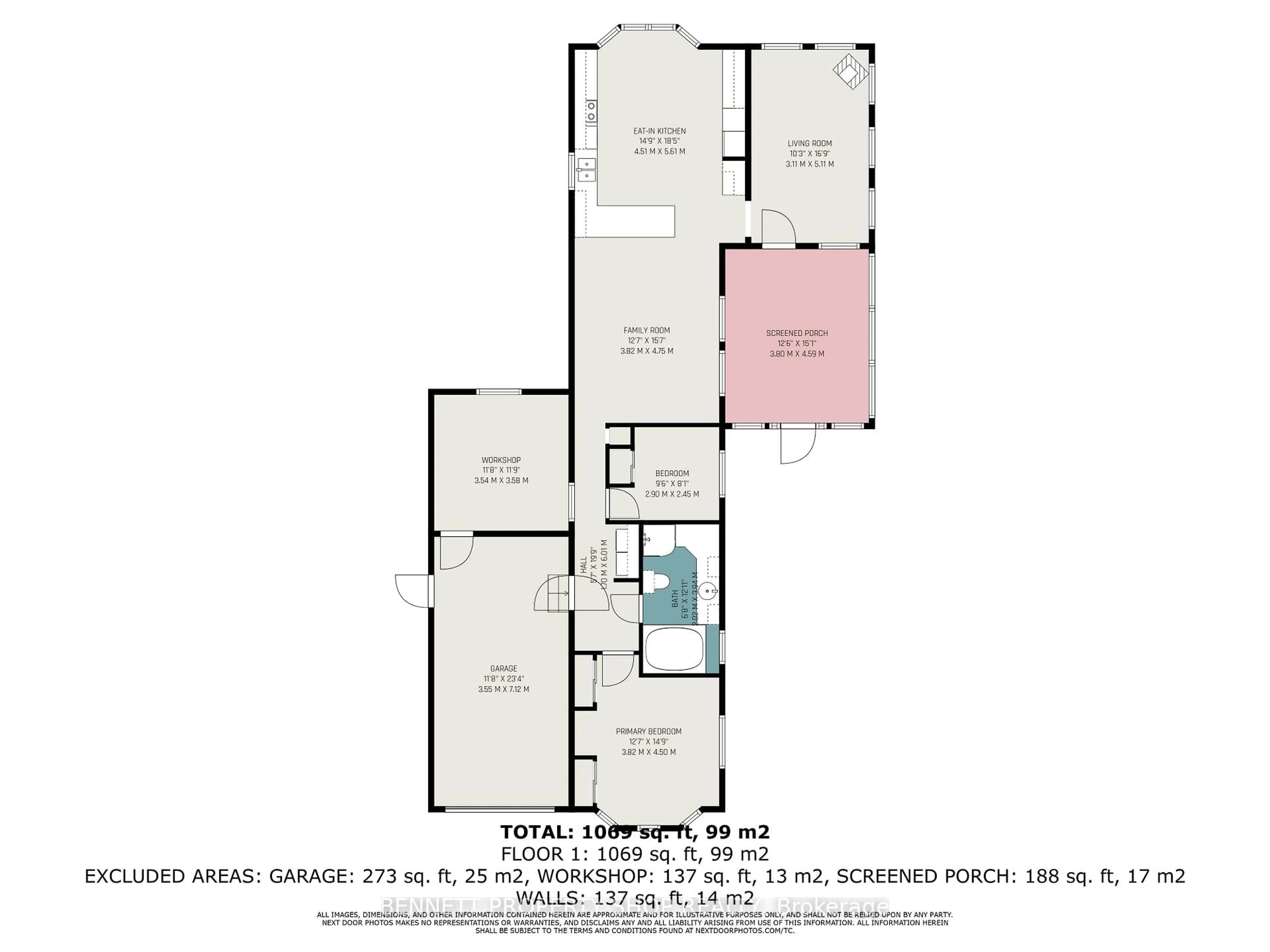 Floor plan for 36 Woodside Lane, White Lake Ontario K0A 3L0
