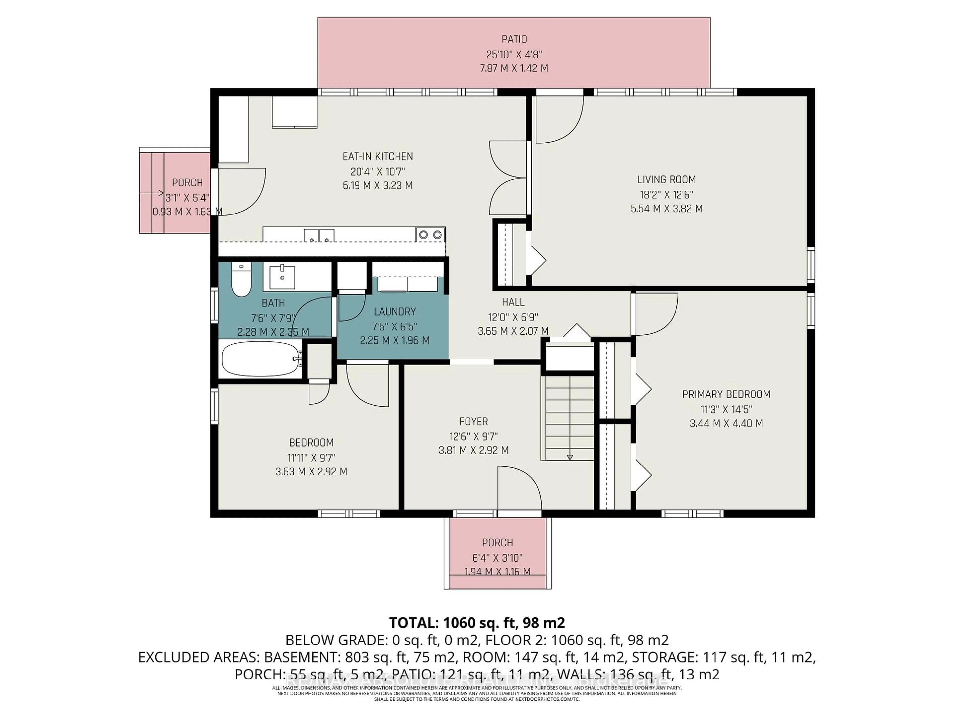 Floor plan for 133 Arthur St, Arnprior Ontario K7S 1A5