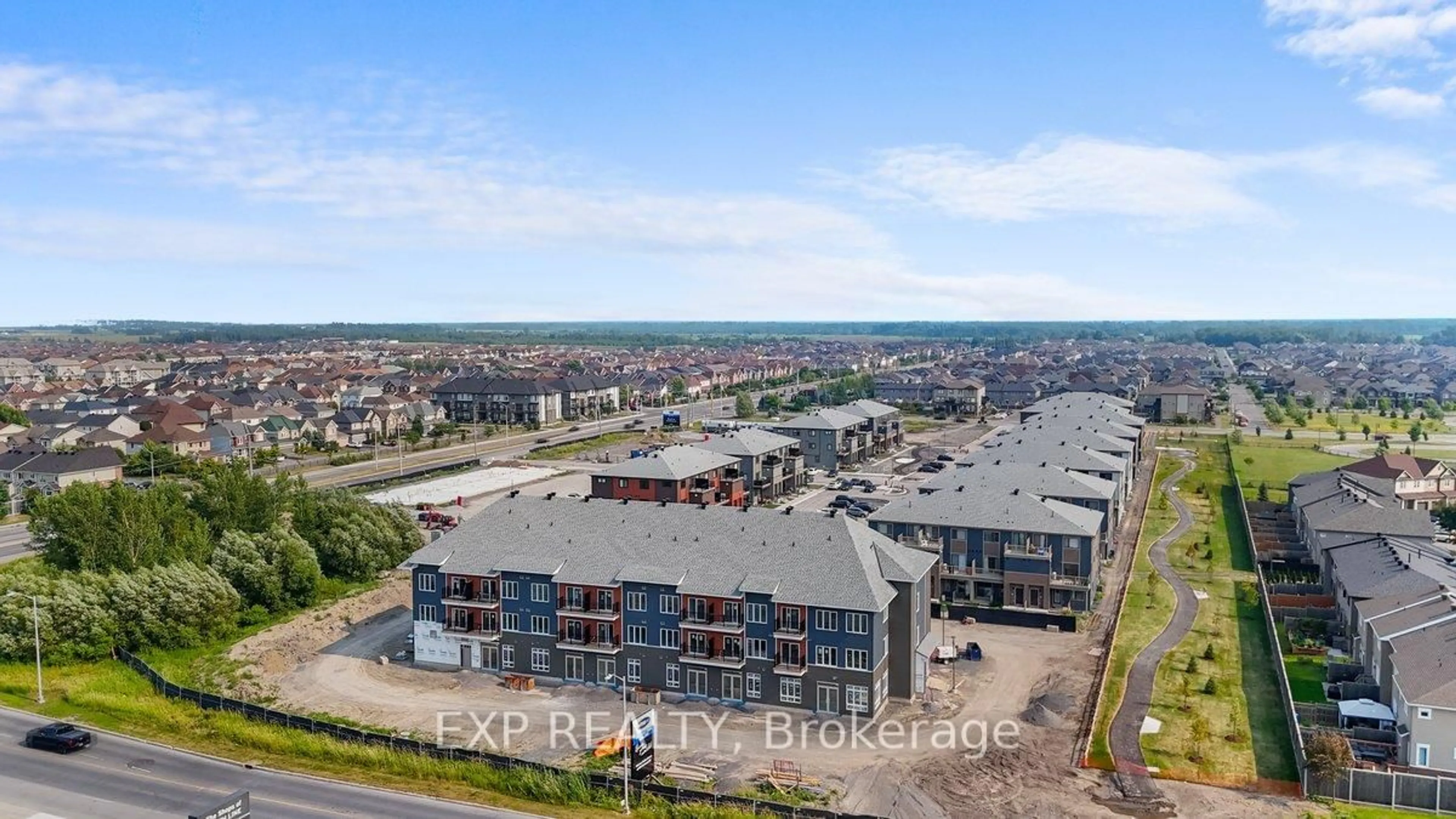 A pic from outside/outdoor area/front of a property/back of a property/a pic from drone, unknown for 2370 TENTH LINE Rd #3213, Ottawa Ontario K4A 0M7