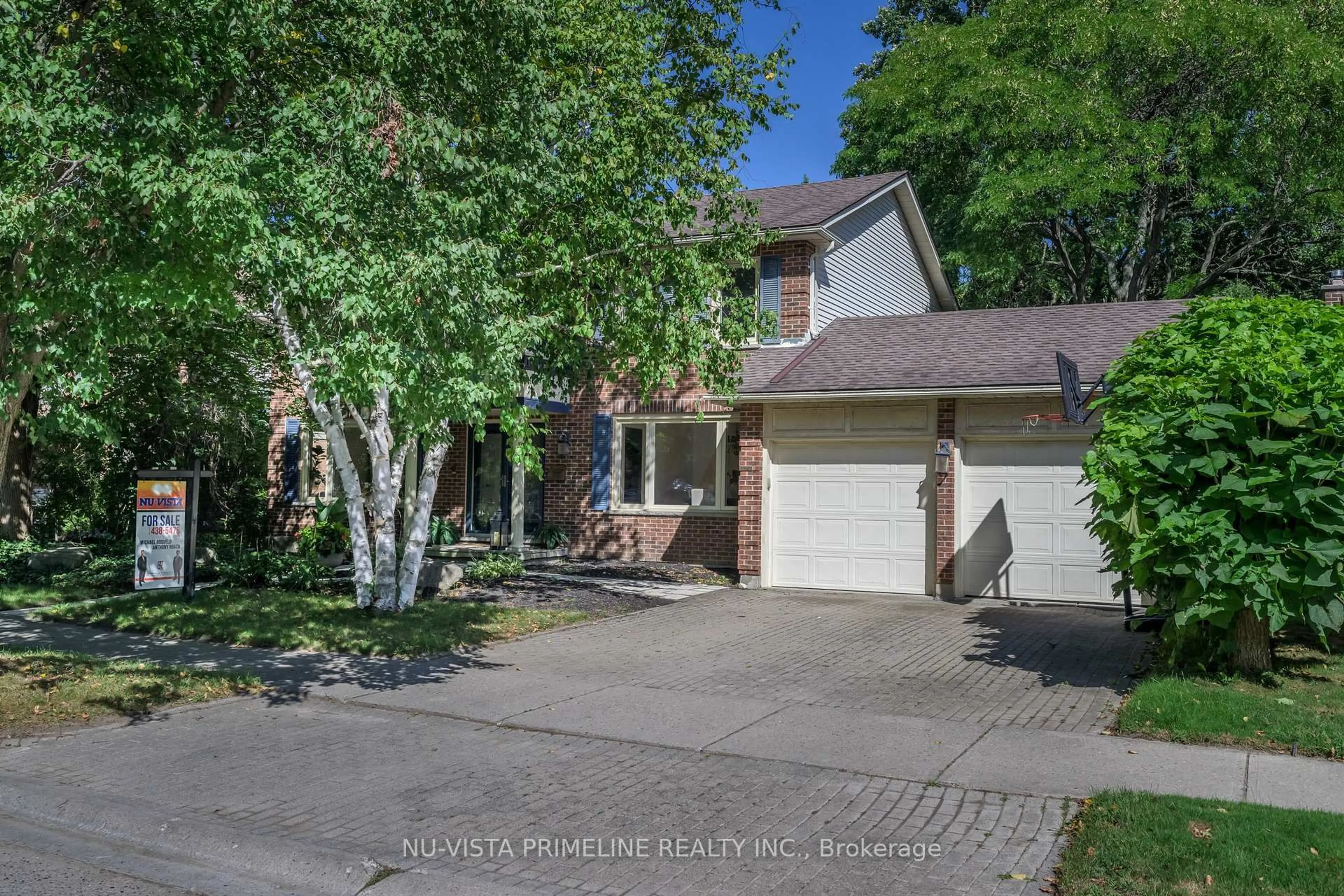 A pic from outside/outdoor area/front of a property/back of a property/a pic from drone, street for 50 Meridene Cres, London North Ontario N5X 1G5
