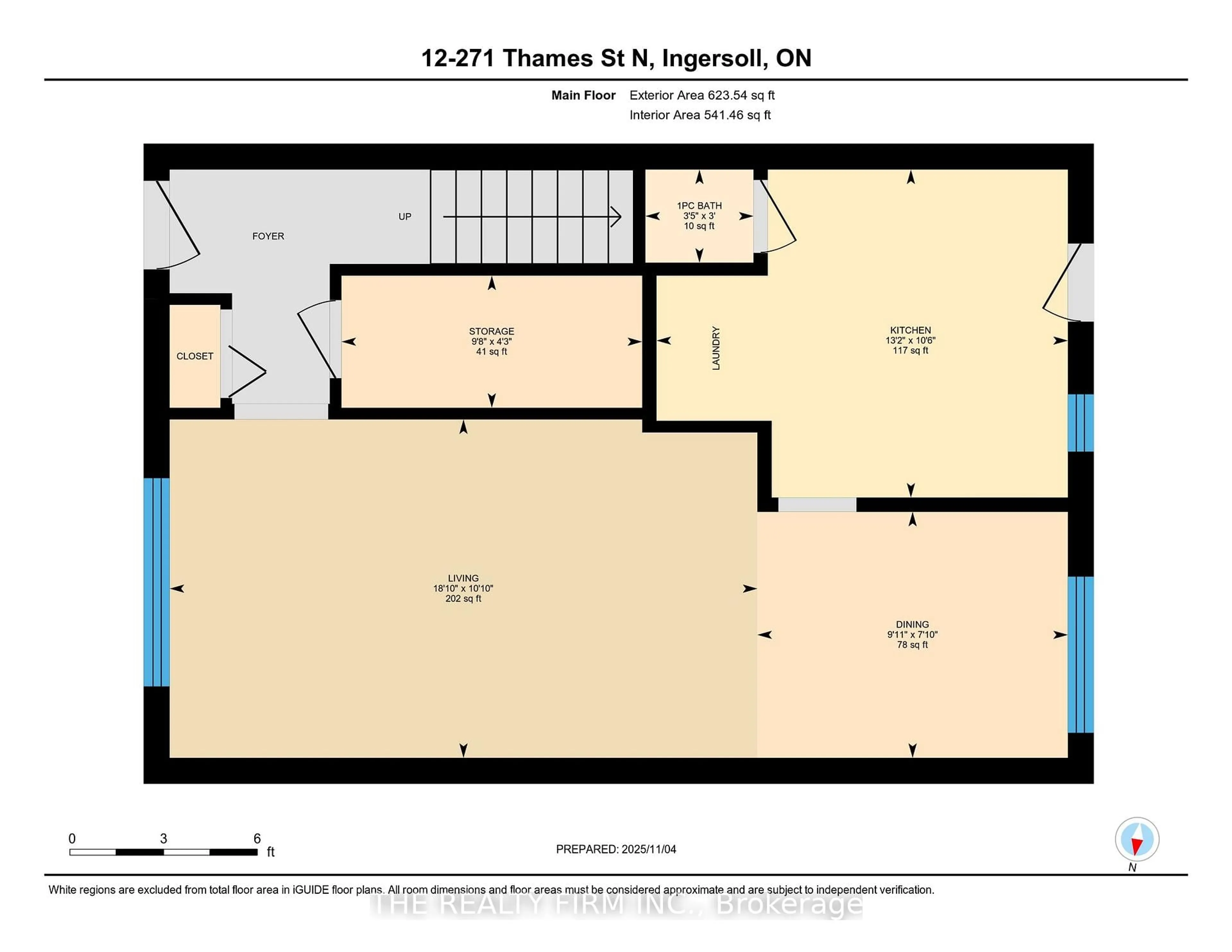 Floor plan for 271 Thames St #12, Ingersoll Ontario N5C 3T6
