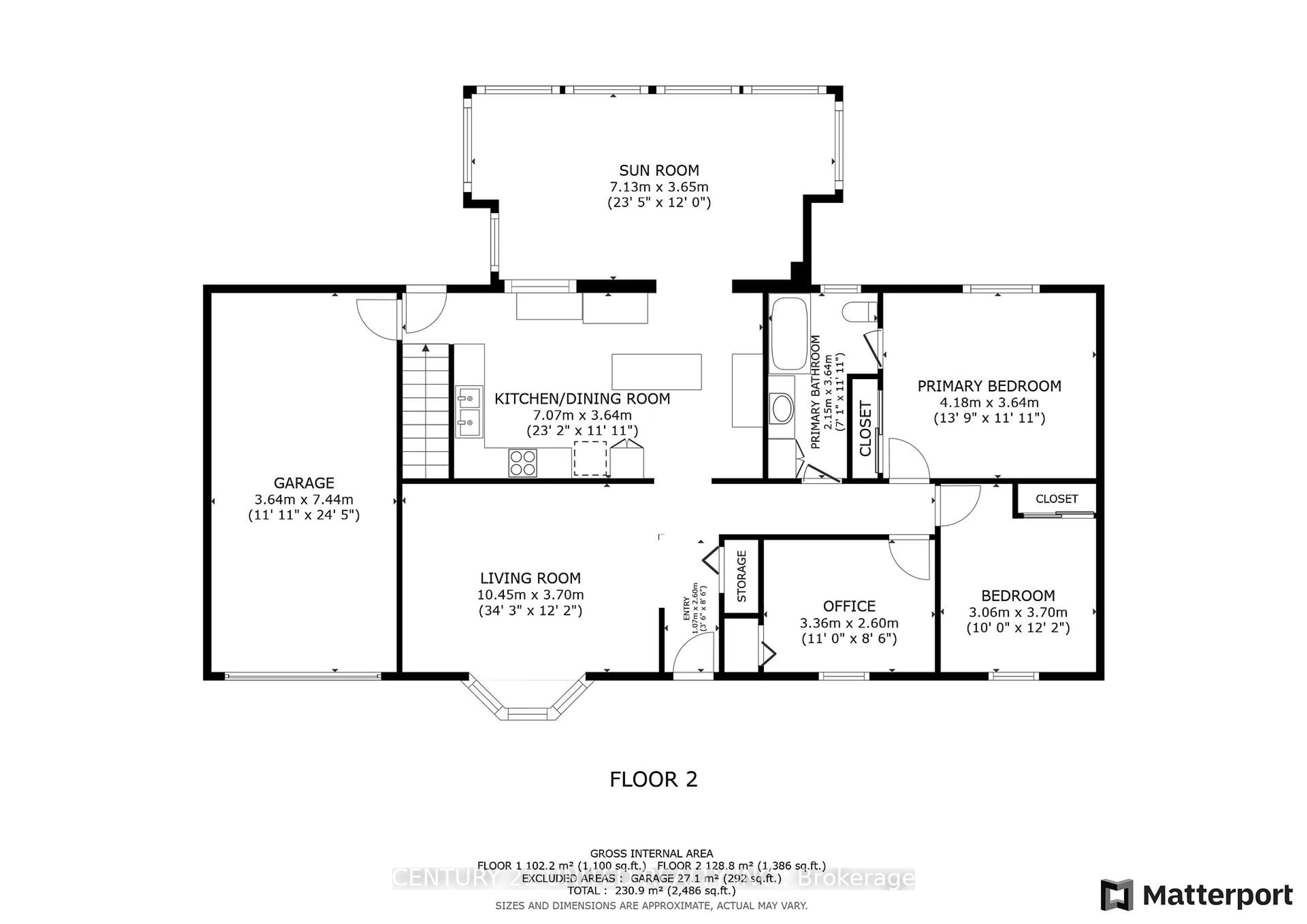 Floor plan for 233 Market St, Trent Hills Ontario K0L 1L0