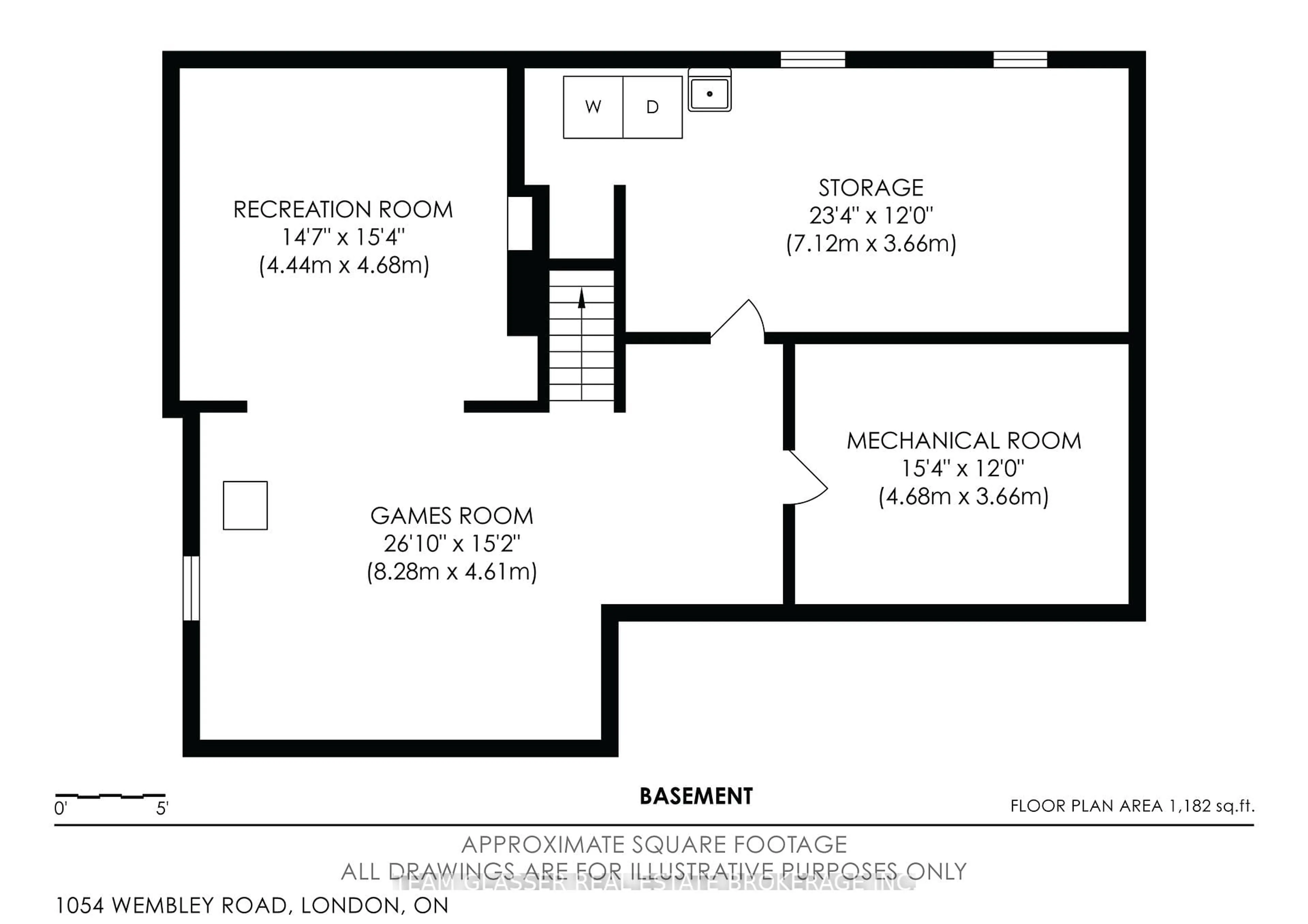 Floor plan for 1054 Wembley Rd, London North Ontario N6H 3X6