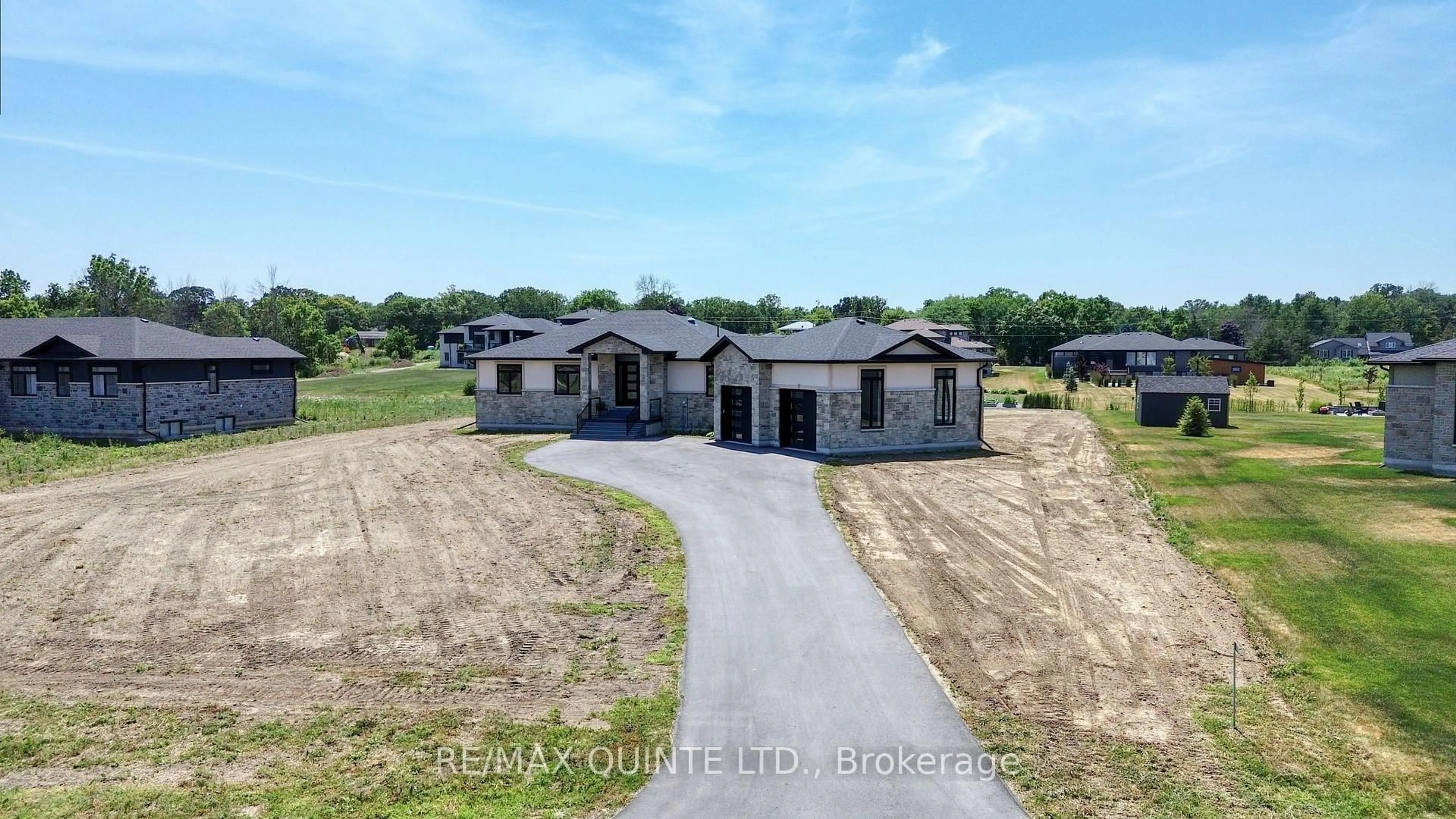 A pic from outside/outdoor area/front of a property/back of a property/a pic from drone, building for 76 Navigation Dr, Prince Edward County Ontario K8N 0G1