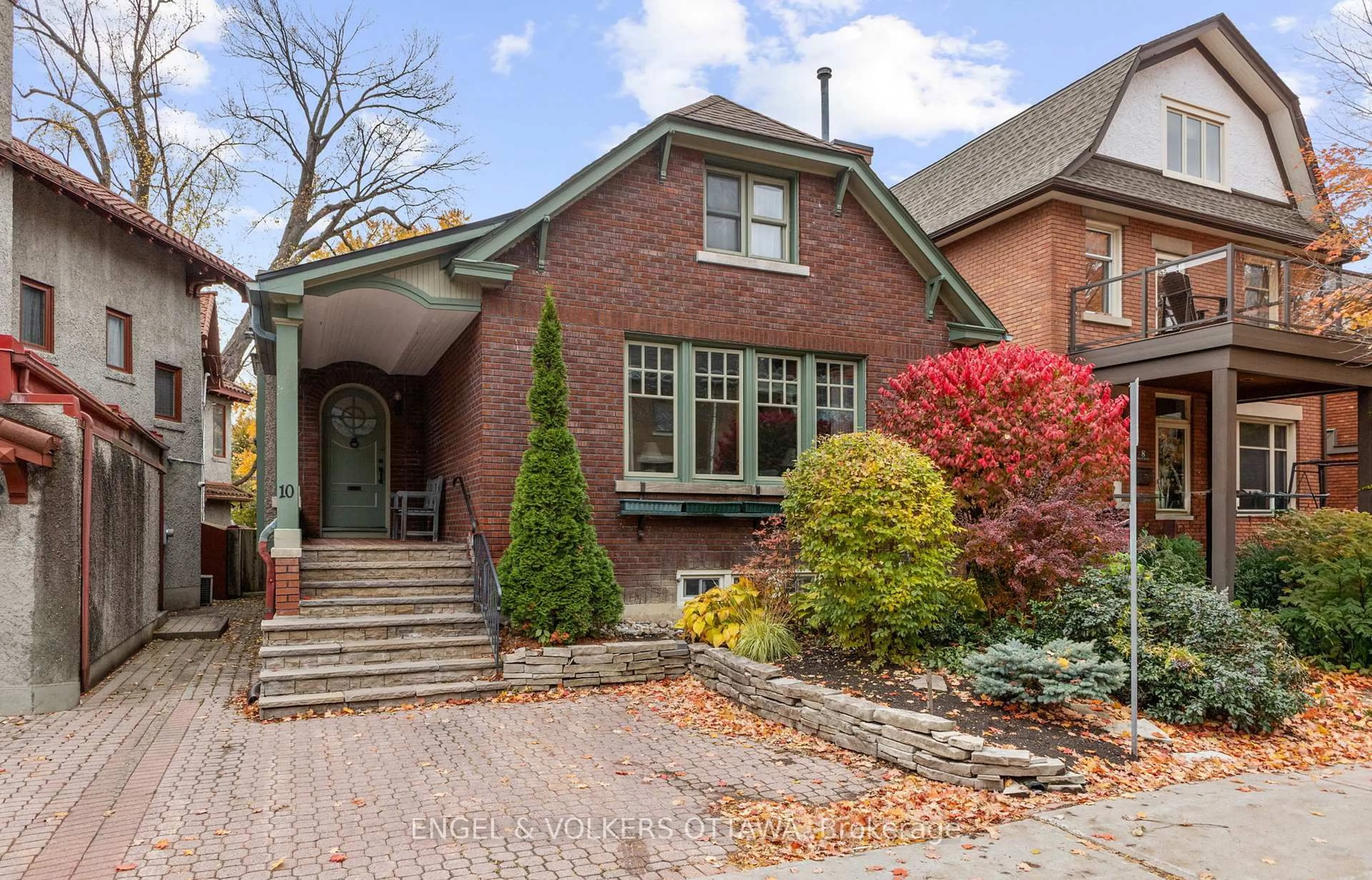 Home with brick exterior material, street for 10 Allan Pl, Ottawa Ontario K1S 3T1