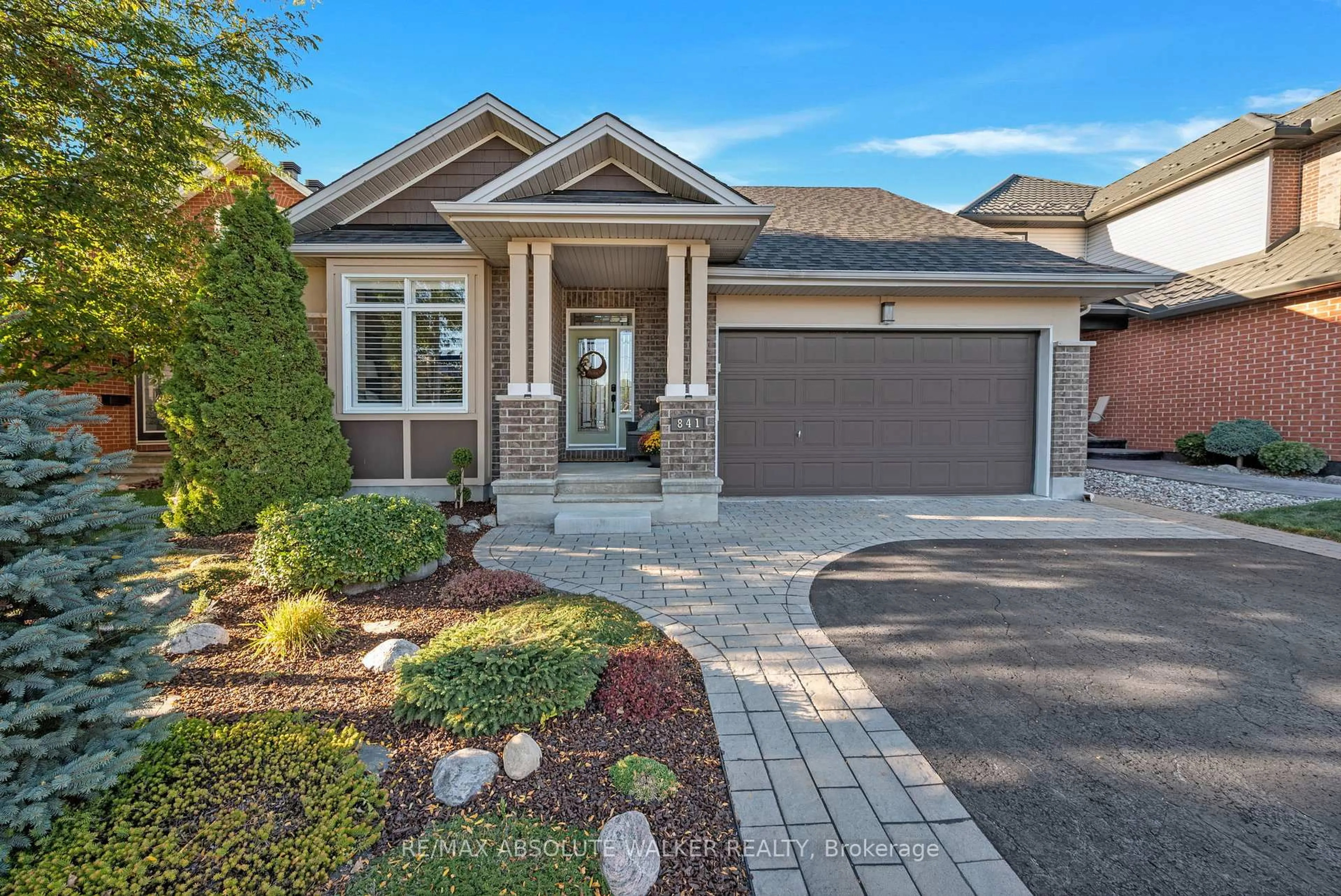 Home with brick exterior material, street for 841 Scala Ave, Orleans Ontario K4A 4M1