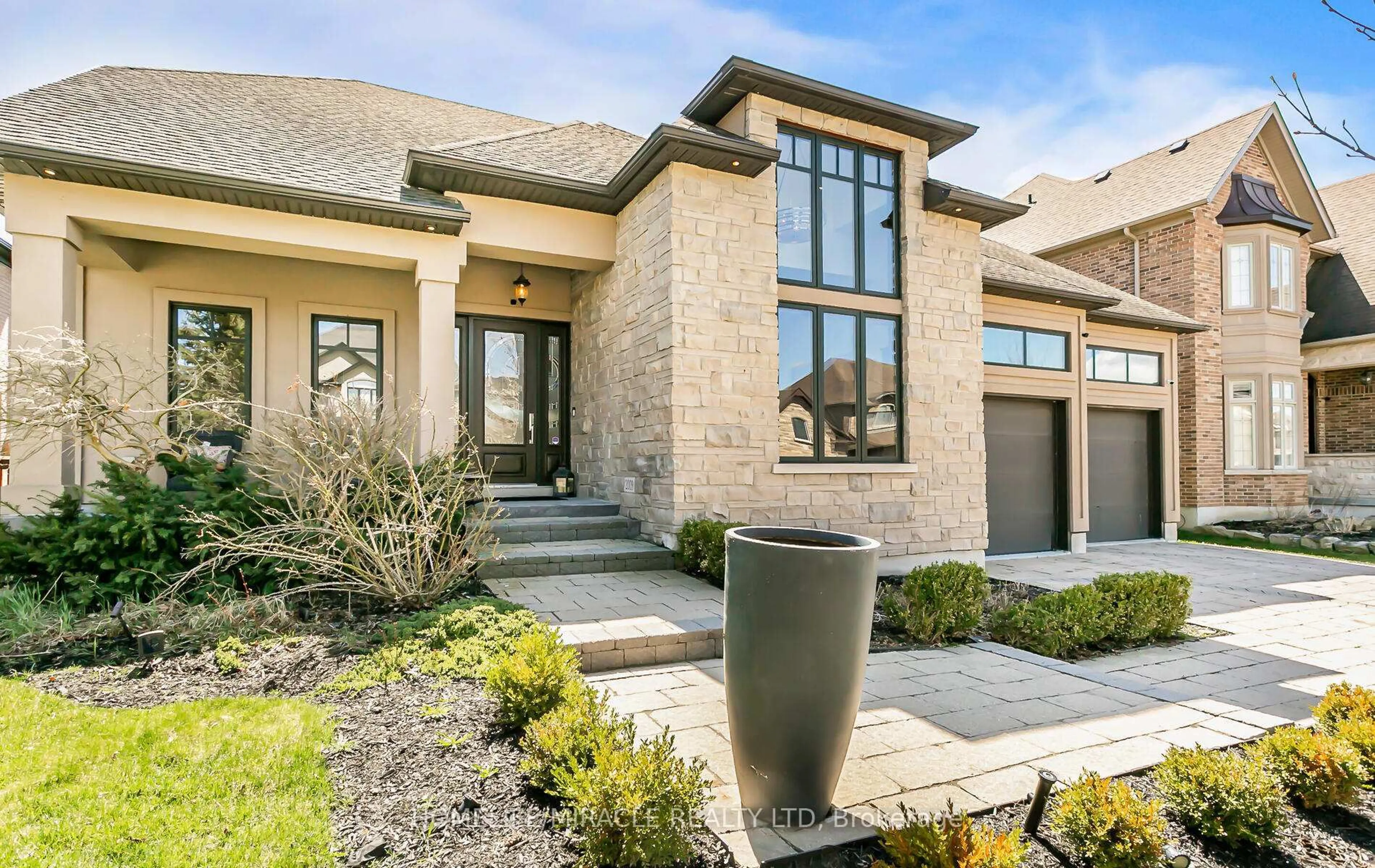 Home with brick exterior material, street for 24 Jacob Gingrich Dr, Kitchener Ontario N2P 2X9