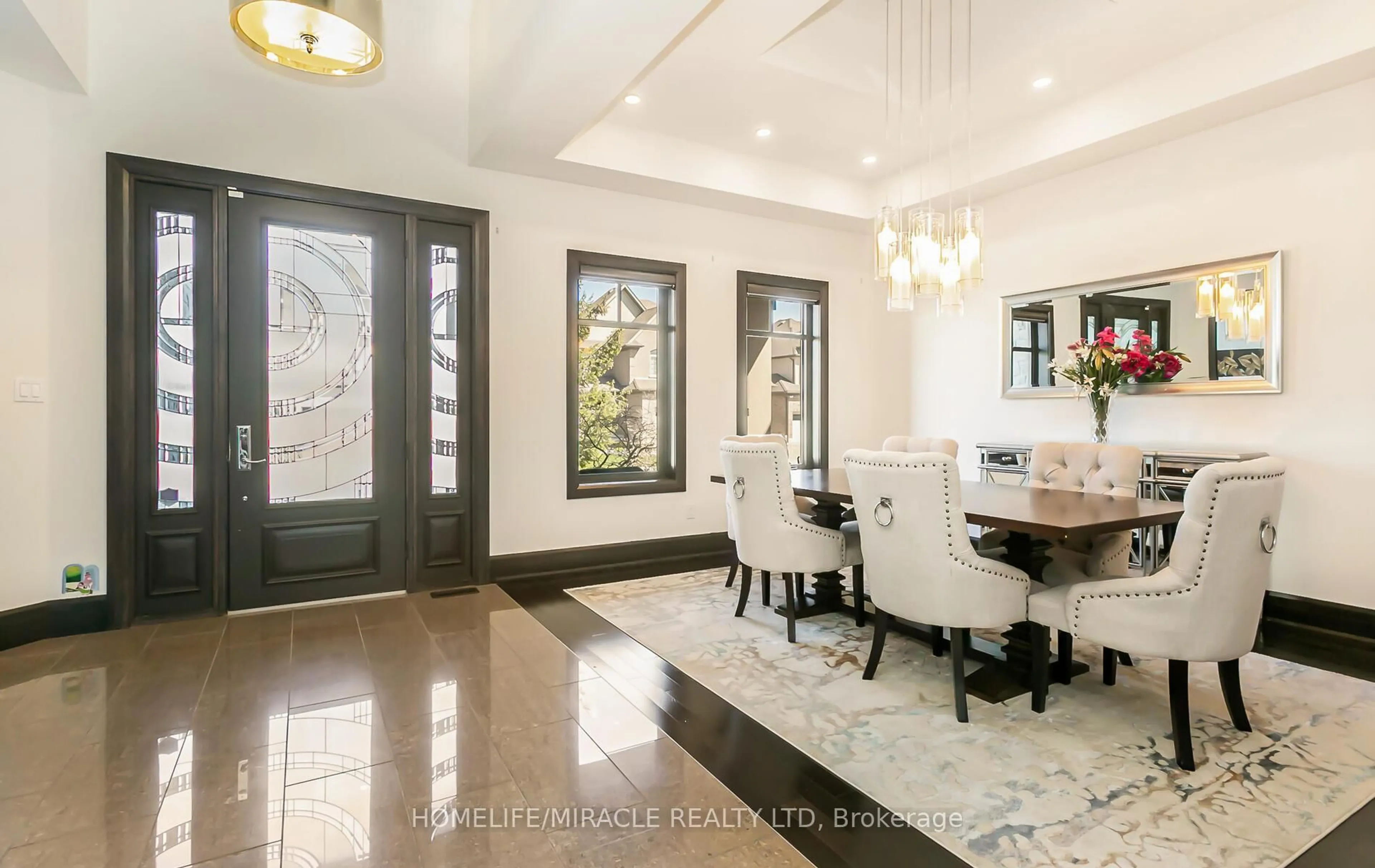 Dining room, ceramic/tile floor for 24 Jacob Gingrich Dr, Kitchener Ontario N2P 2X9
