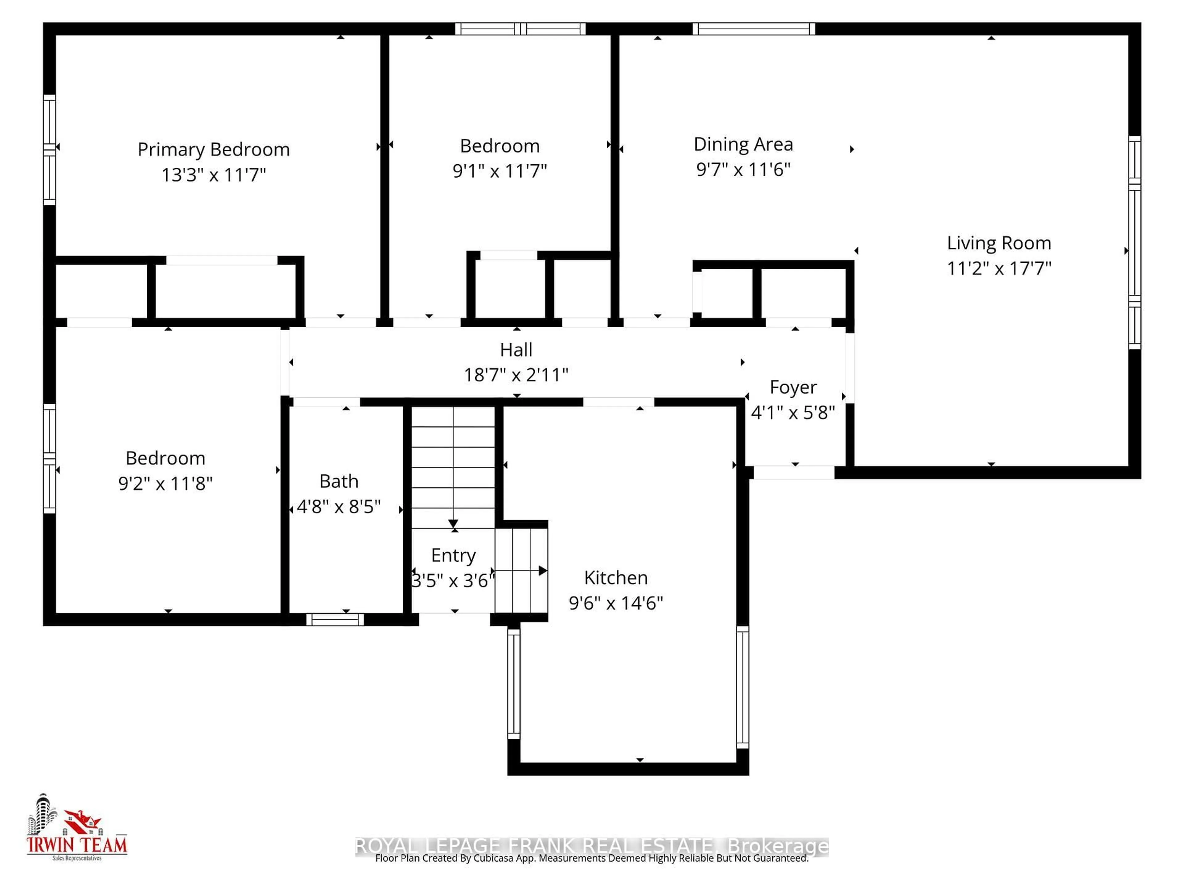 Floor plan for 32 Melbourne St, Kawartha Lakes Ontario K9V 1X7