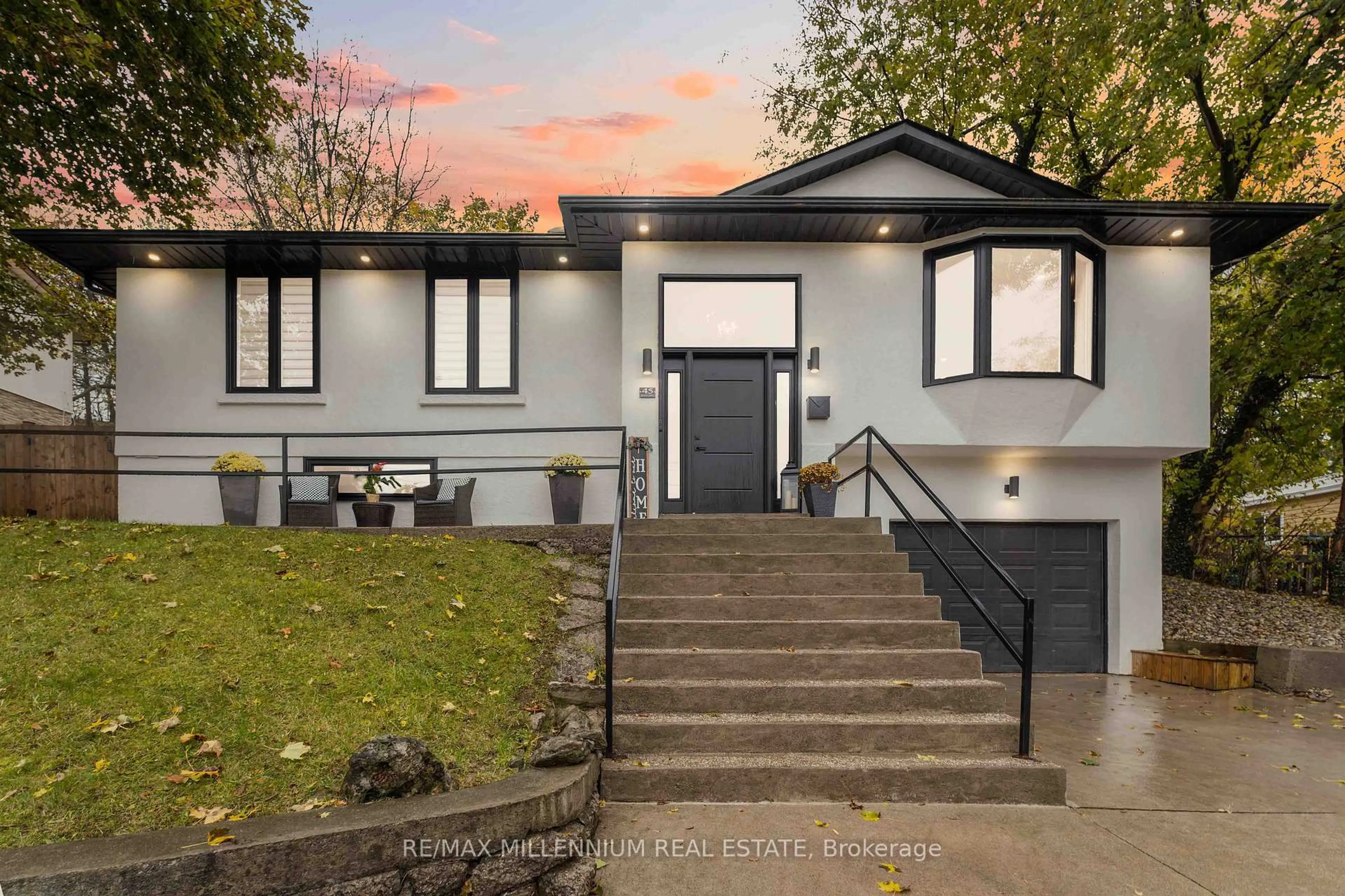 Home with brick exterior material, street for 45 Bradley St, St. Catharines Ontario L2T 1R5