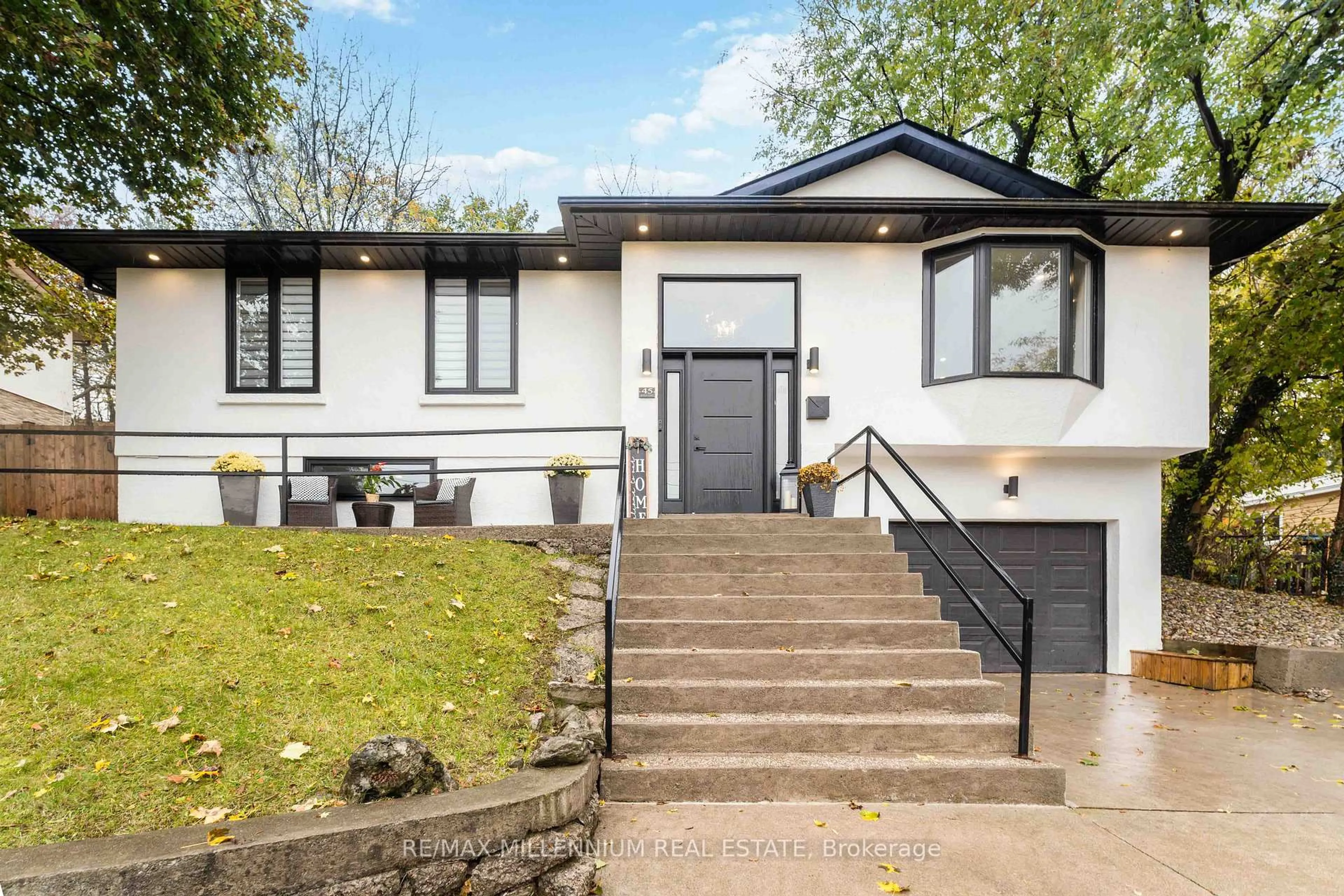 Home with brick exterior material, street for 45 Bradley St, St. Catharines Ontario L2T 1R5