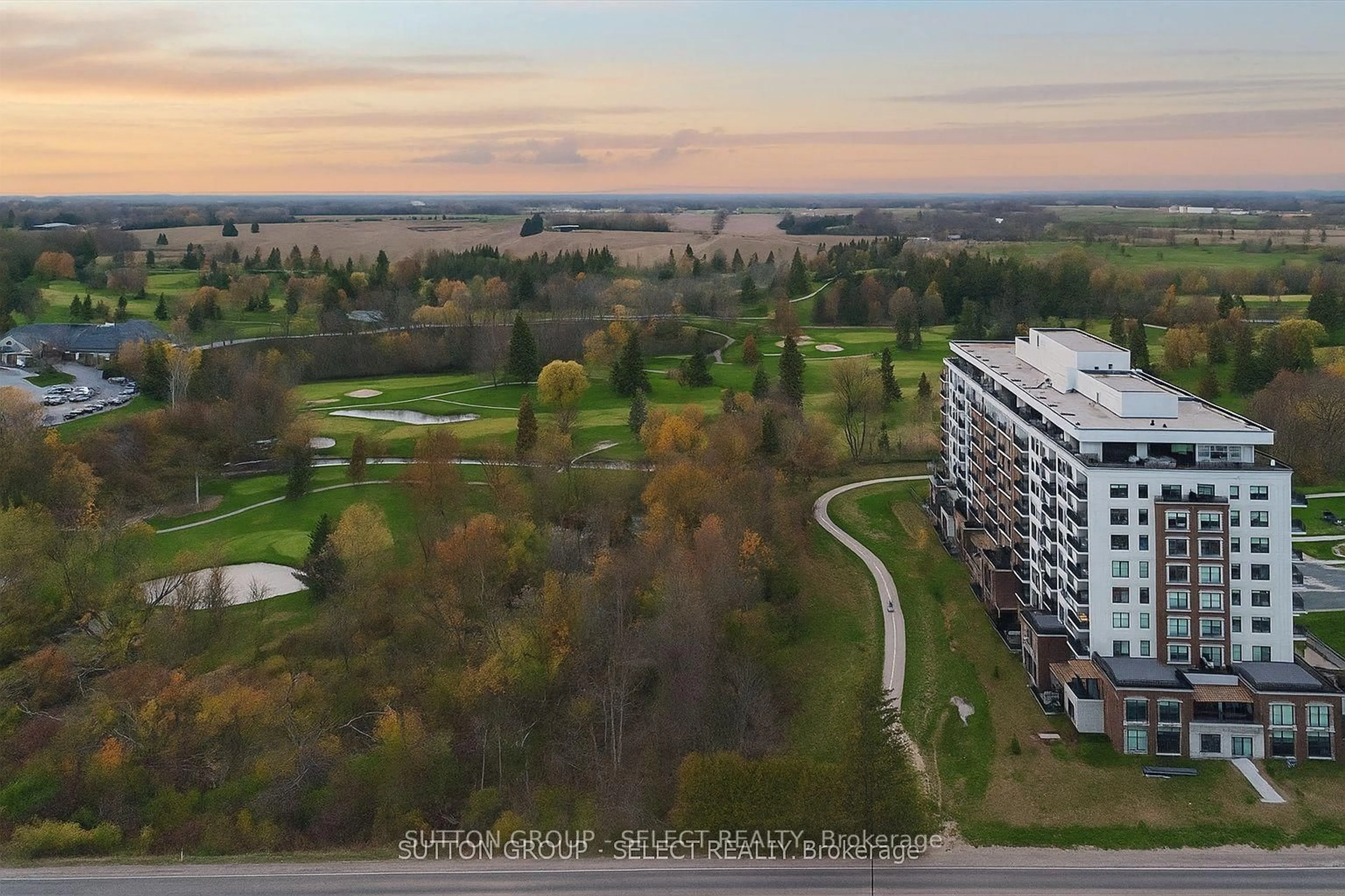 A pic from outside/outdoor area/front of a property/back of a property/a pic from drone, water/lake/river/ocean view for 460 Callaway Rd #212, London North Ontario N6G 0Z2