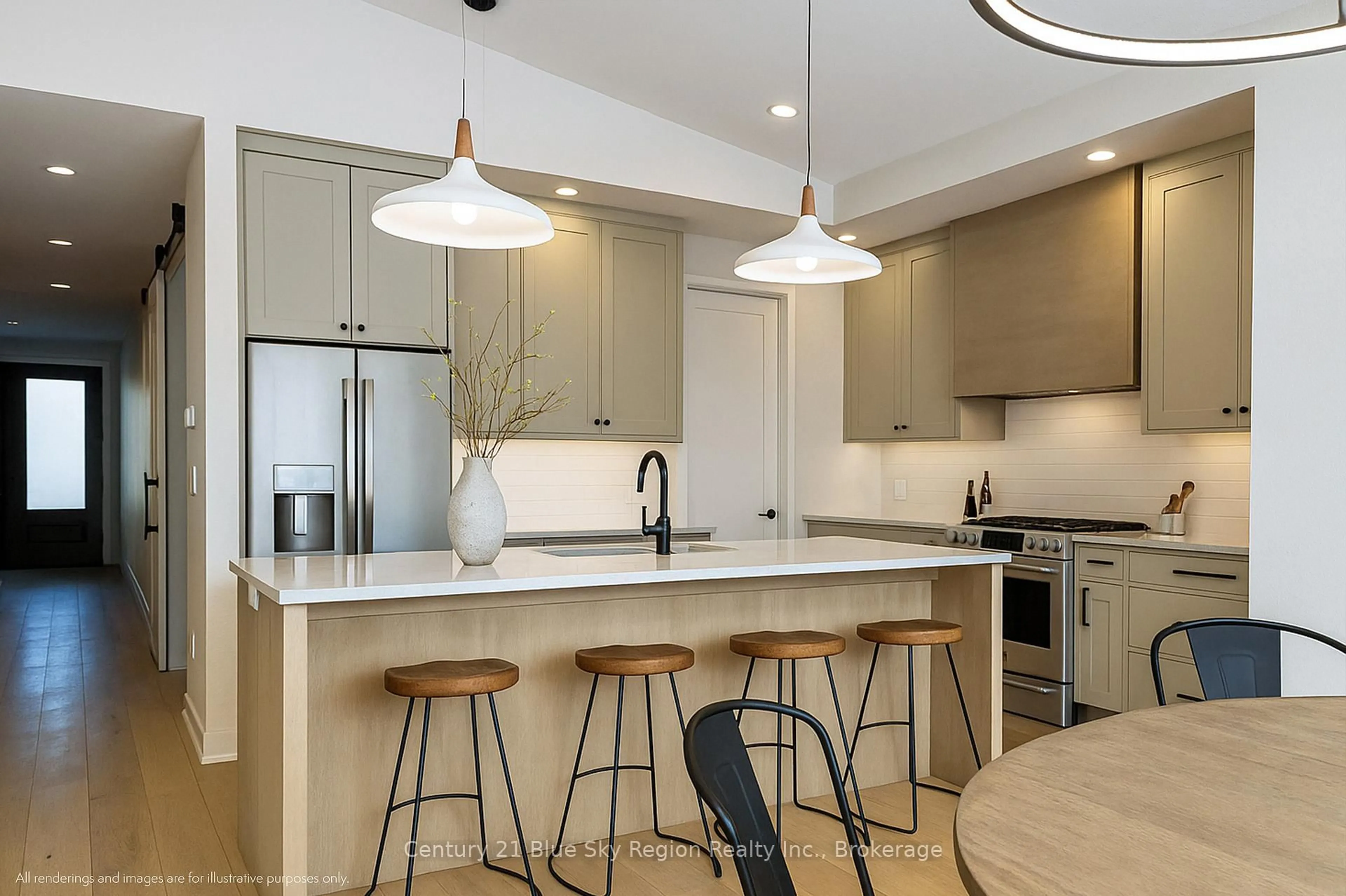 Open concept kitchen, unknown for 36 Kenreta Dr, North Bay Ontario P1C 0A5