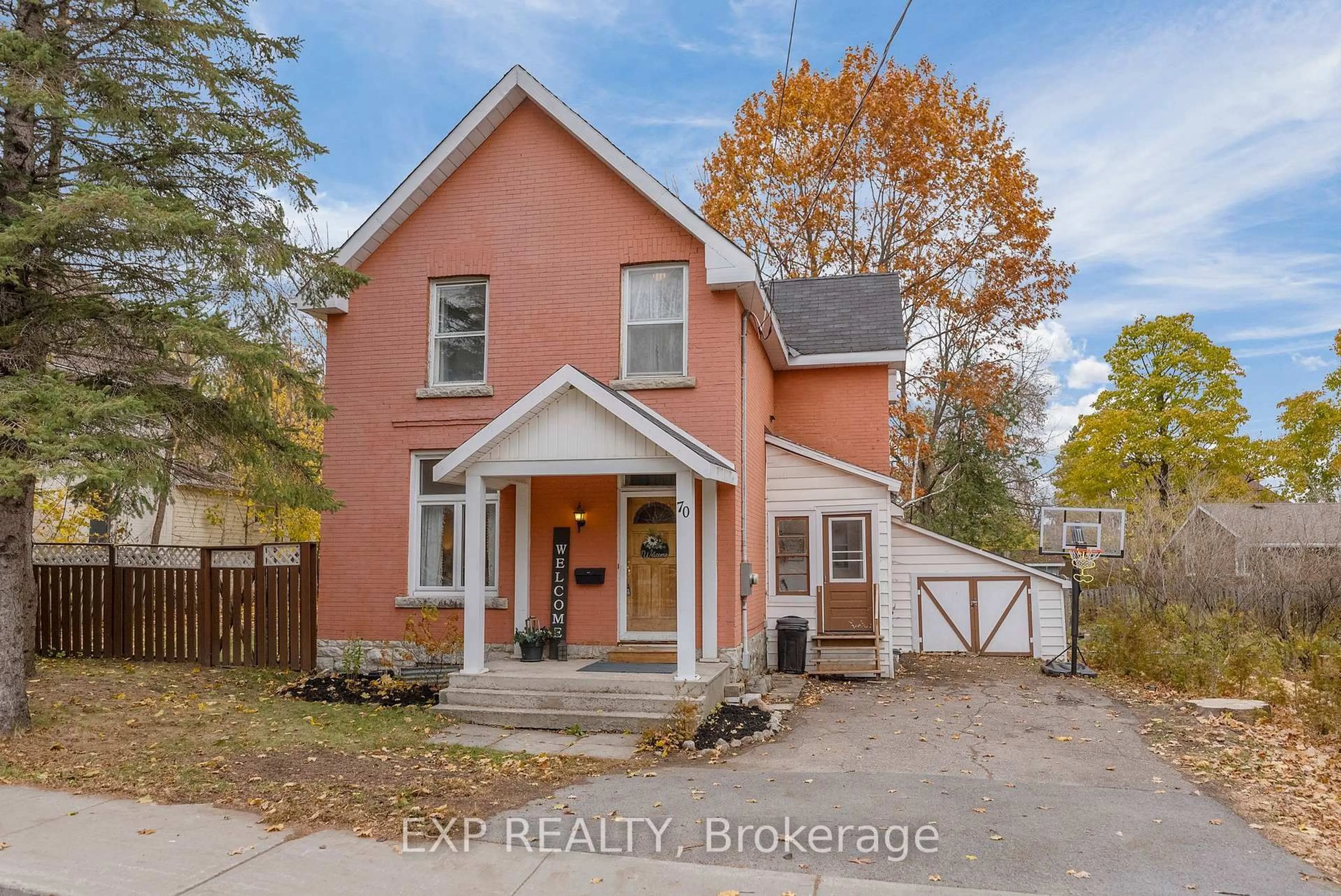 Home with brick exterior material, street for 70 Munroe Ave, Renfrew Ontario K7V 3K1