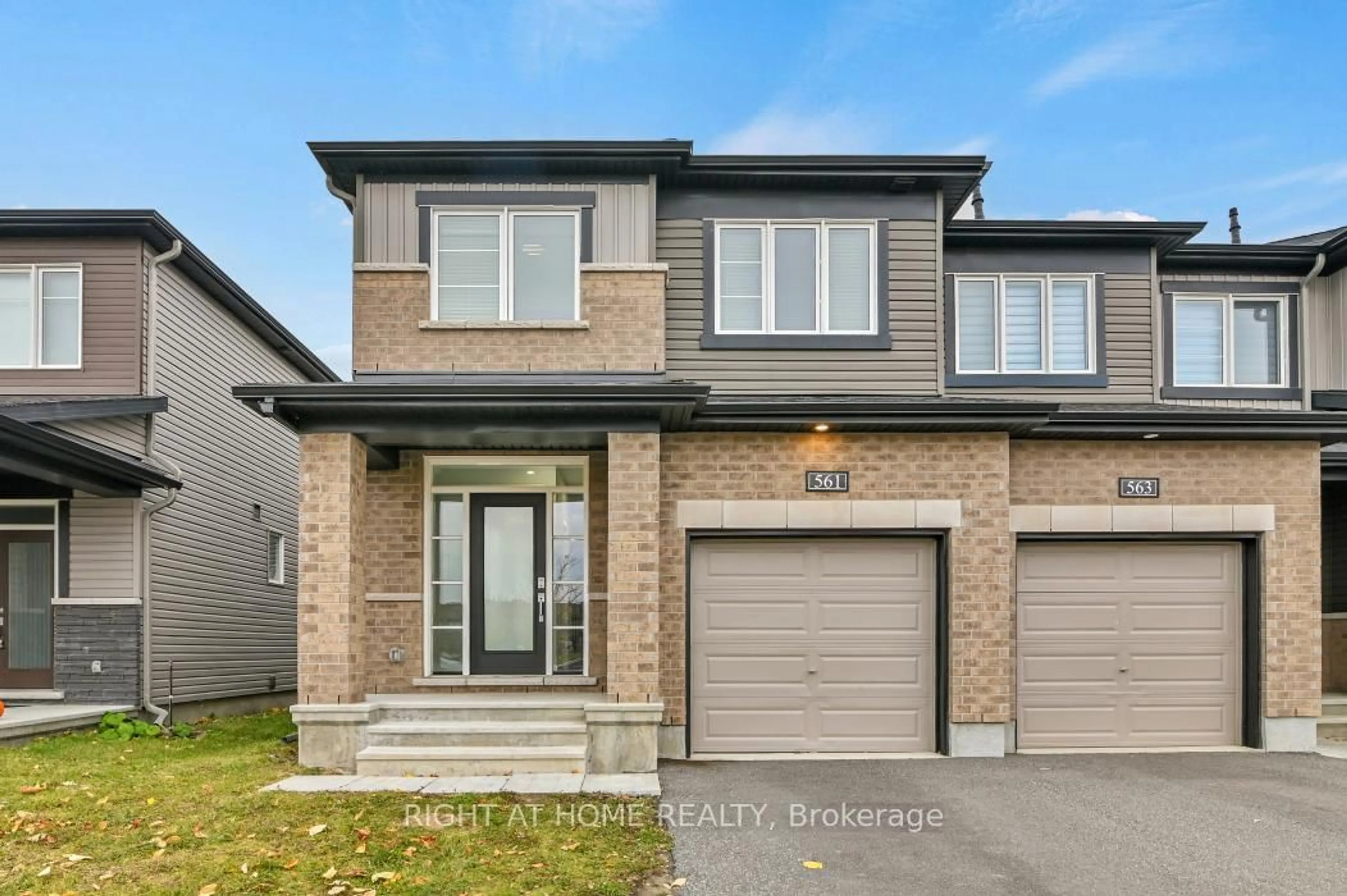 Home with brick exterior material, street for 561 Decoeur Dr, Ottawa Ontario K4A 5G7