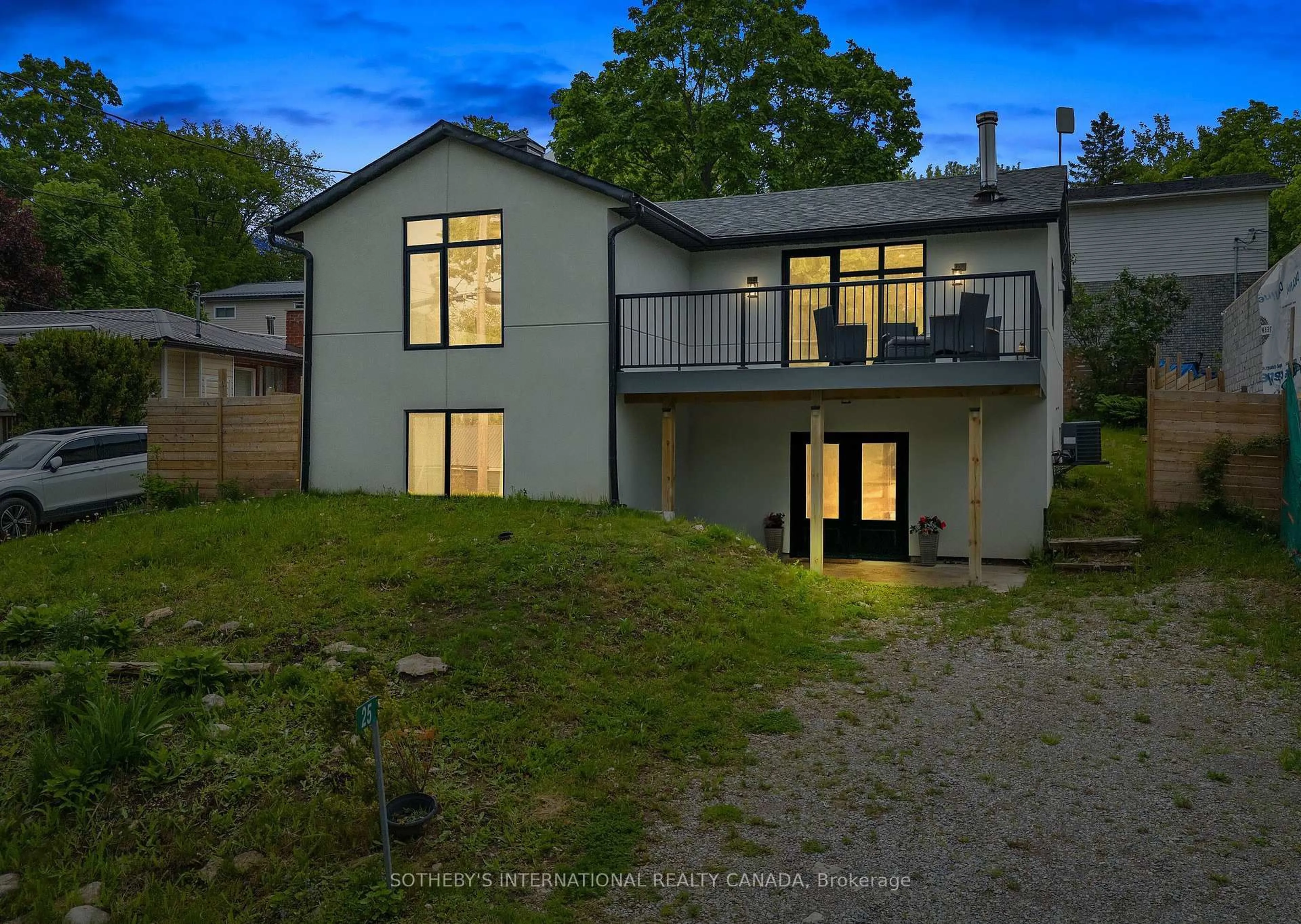 A pic from outside/outdoor area/front of a property/back of a property/a pic from drone, unknown for 25 Silver Birch St, Kawartha Lakes Ontario K0M 1L0