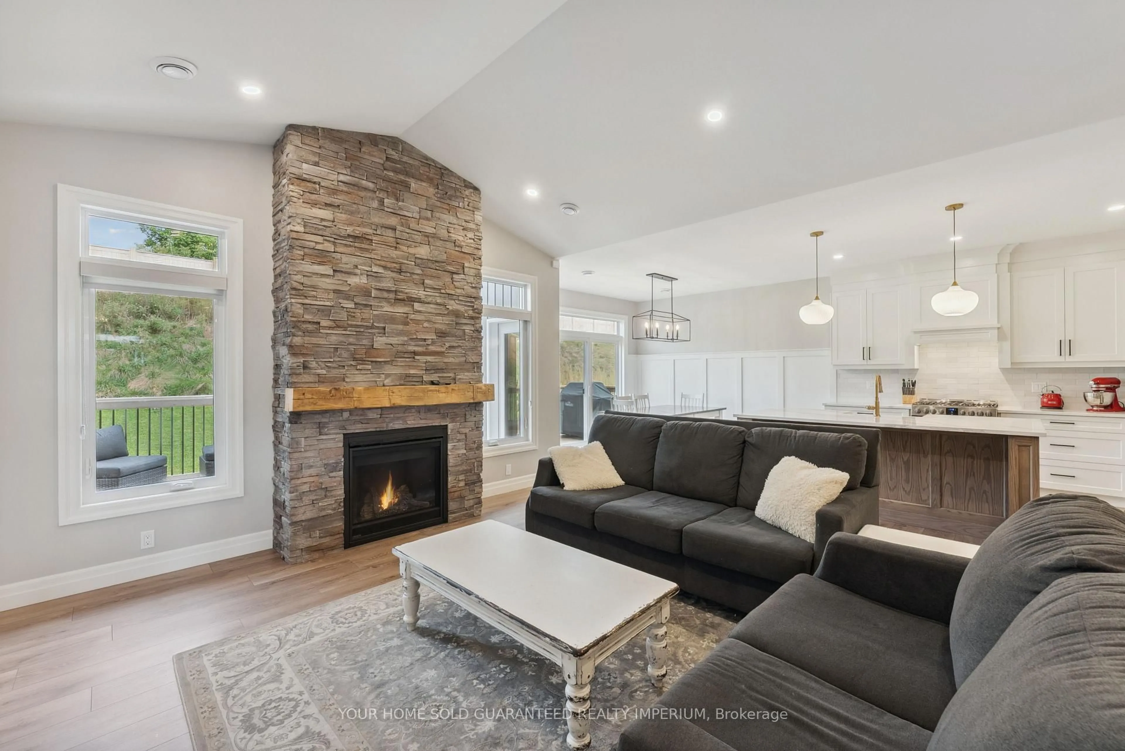 Living room with furniture, unknown for 31 Schmidt Way, Ingleside Ontario K8V 5P4