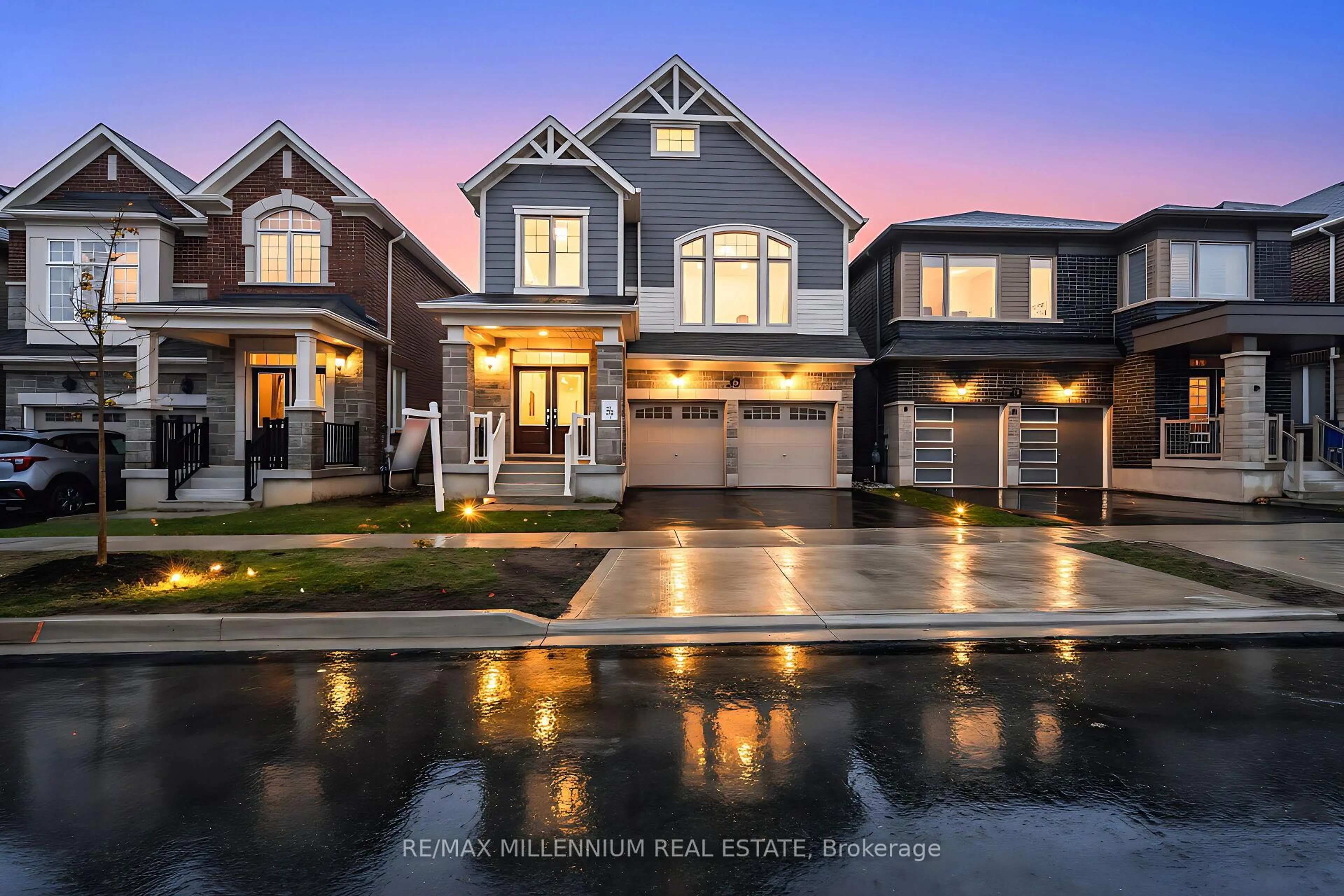 Home with brick exterior material, street for 30 Hammermeister St, Kitchener Ontario N2R 0T2