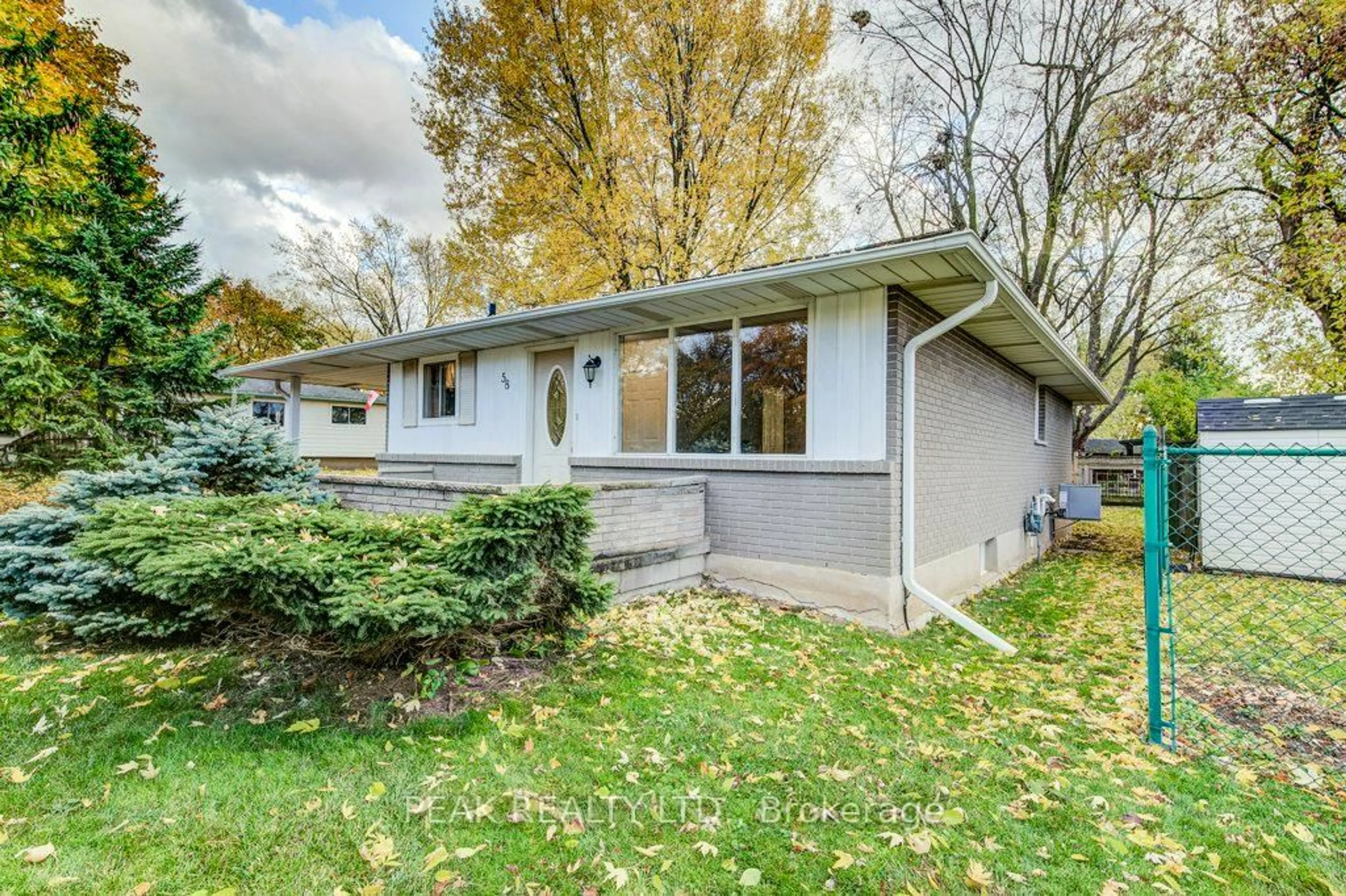 Home with vinyl exterior material, street for 58 Victoria St, Wilmot Ontario N3A 1V7