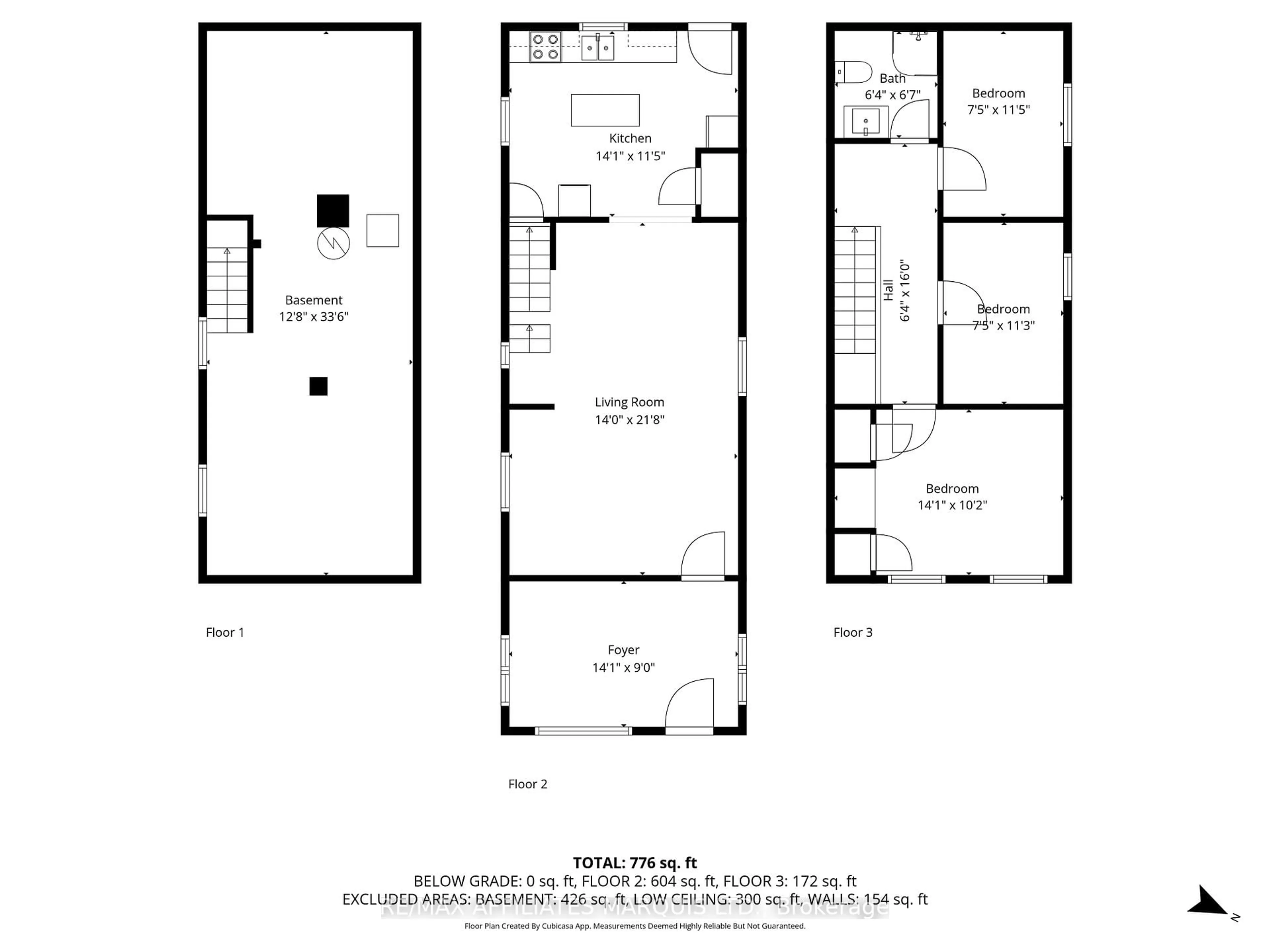 Floor plan for 140 Adolphus St, Cornwall Ontario K6H 3S3