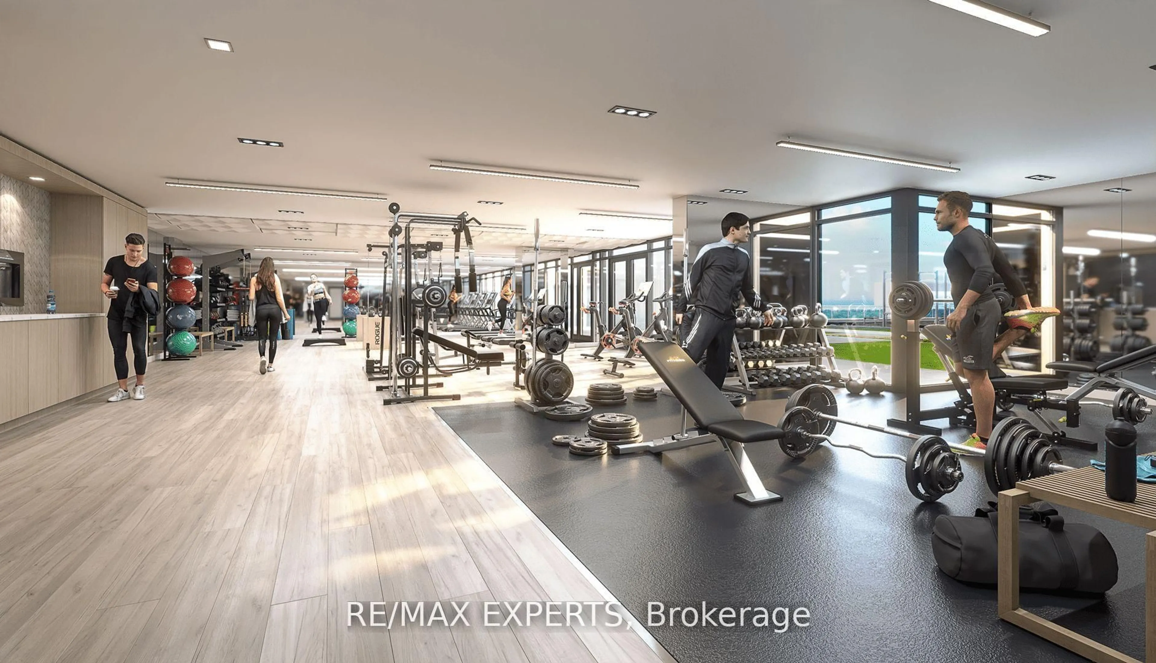 Gym or fitness room for 401 Shellard Lane #814, Brantford Ontario N3T 0R1