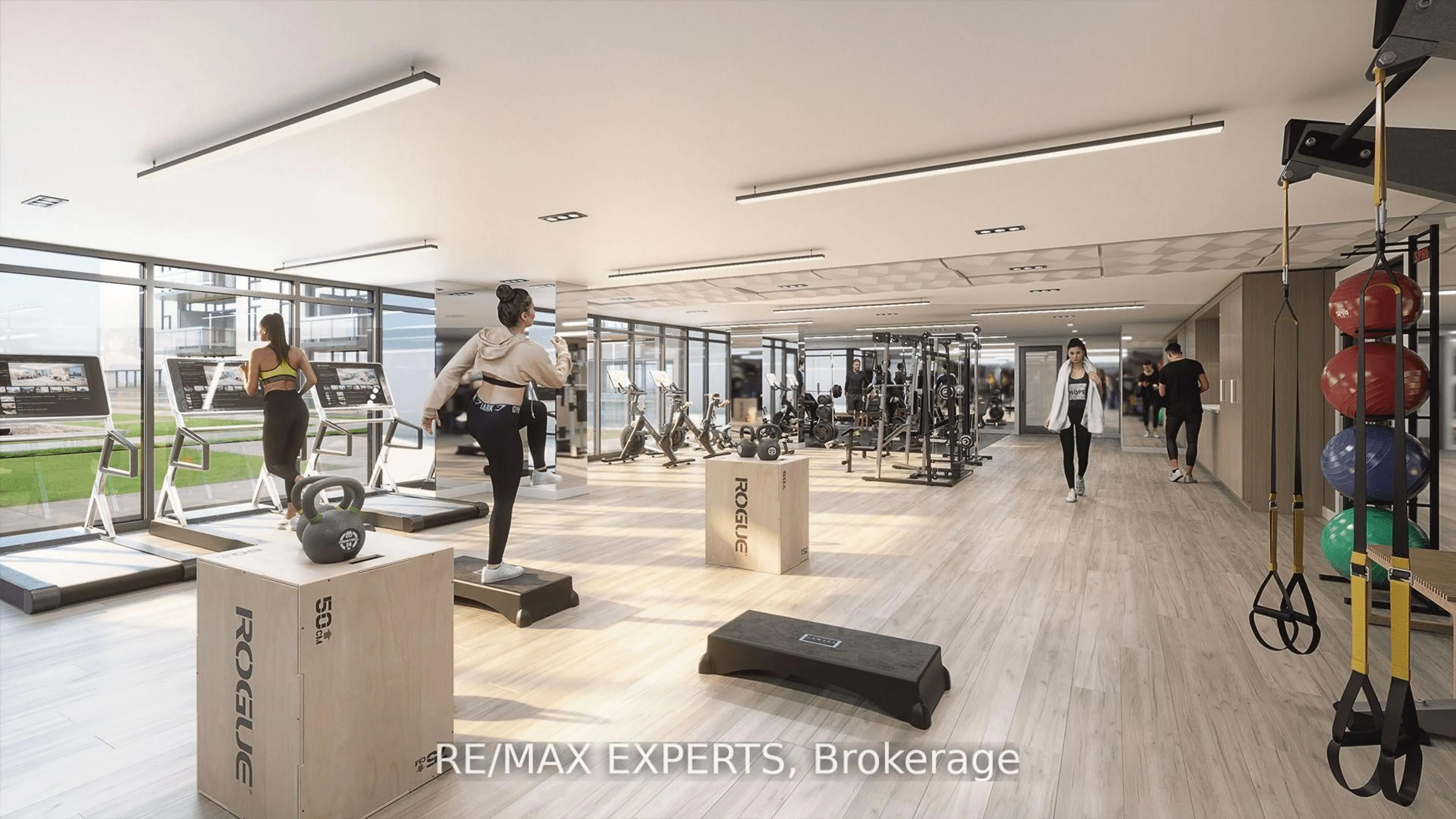 Gym or fitness room for 401 Shellard Lane #814, Brantford Ontario N3T 0R1