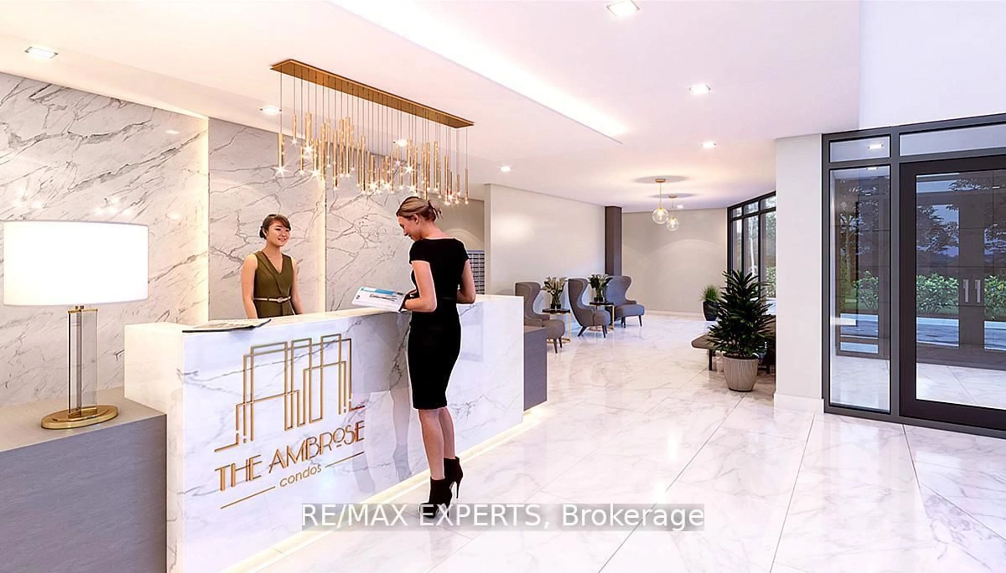 Lobby for 401 Shellard Lane #814, Brantford Ontario N3T 0R1