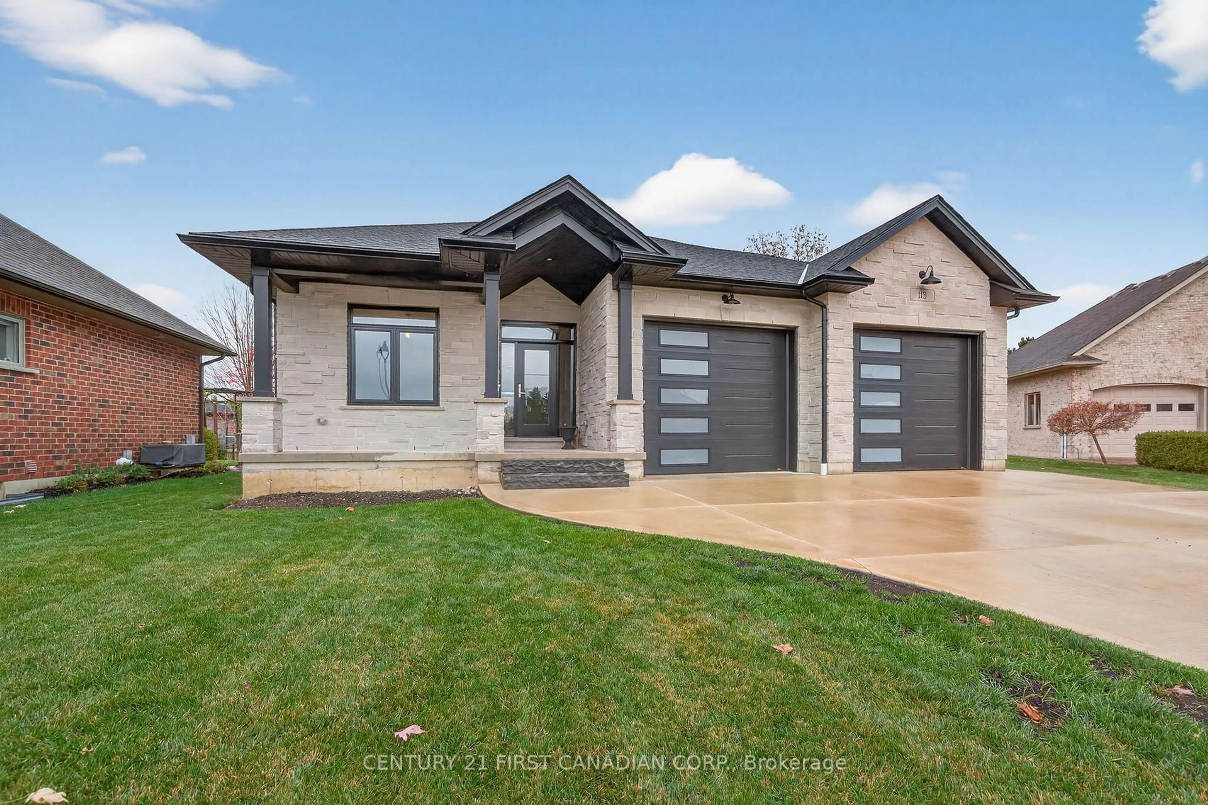 Home with brick exterior material, street for 113 MacDonald St, Lambton Shores Ontario N0N 1J0