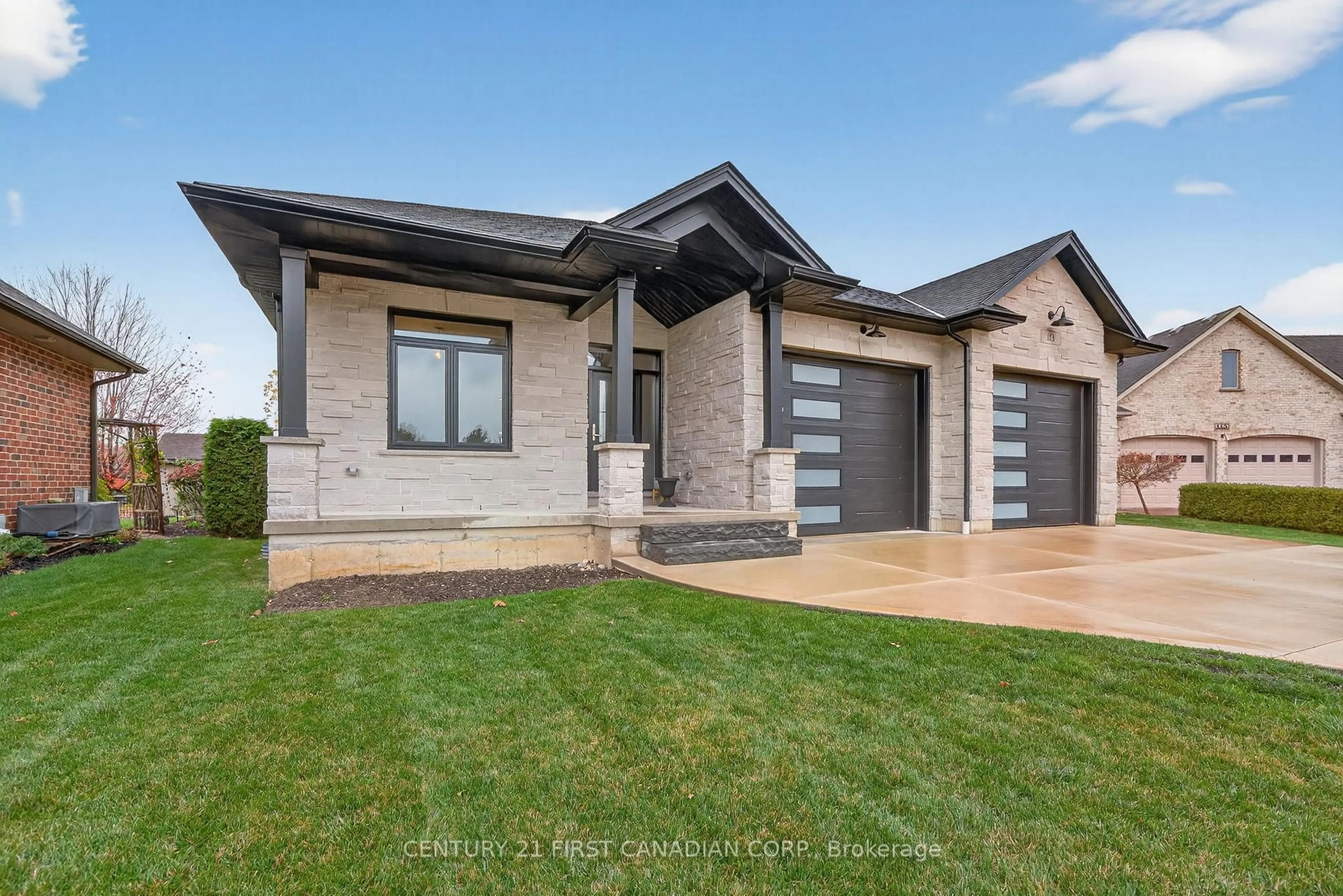 Home with brick exterior material, street for 113 MacDonald St, Lambton Shores Ontario N0N 1J0