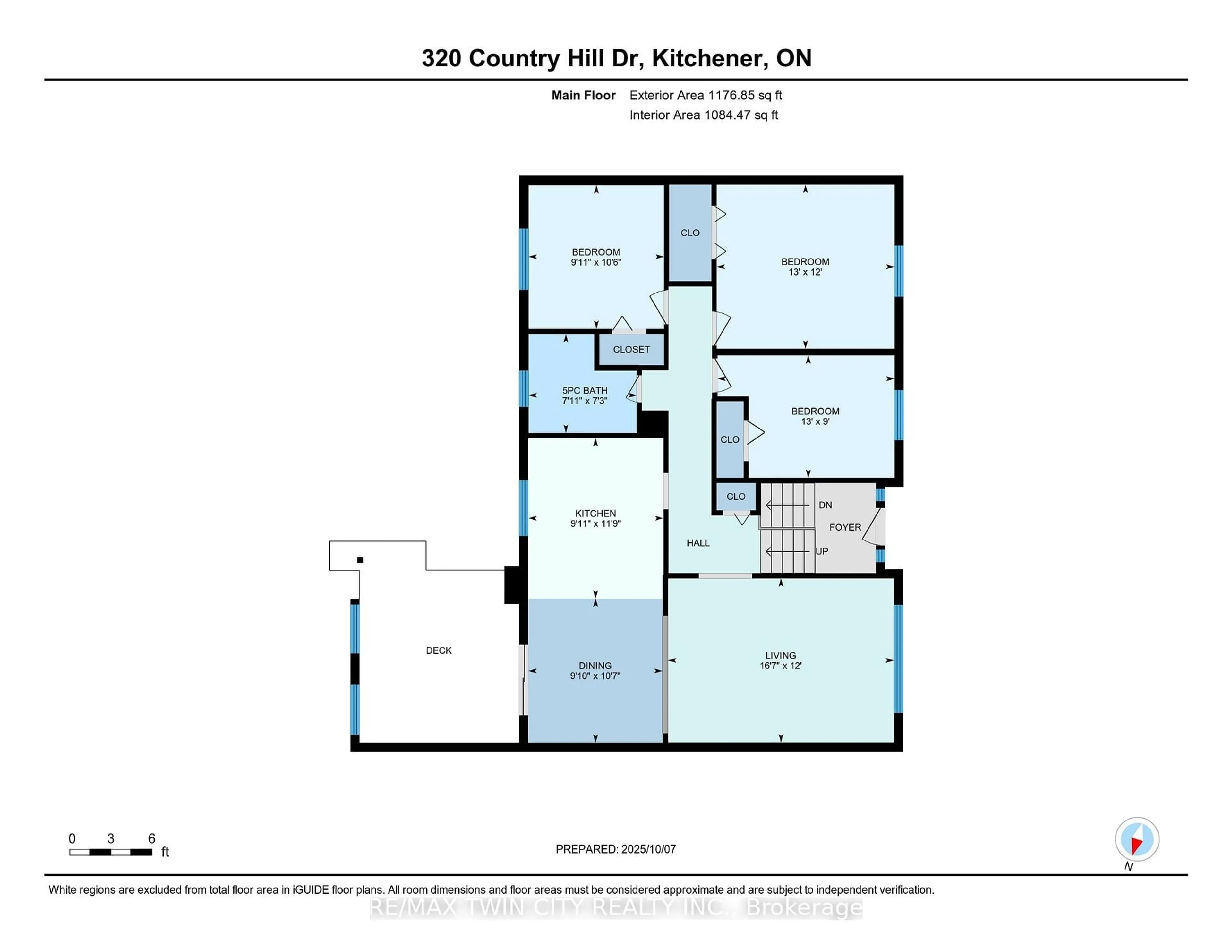 Floor plan for 320 Country Hill Dr, Kitchener Ontario N2E 2C2
