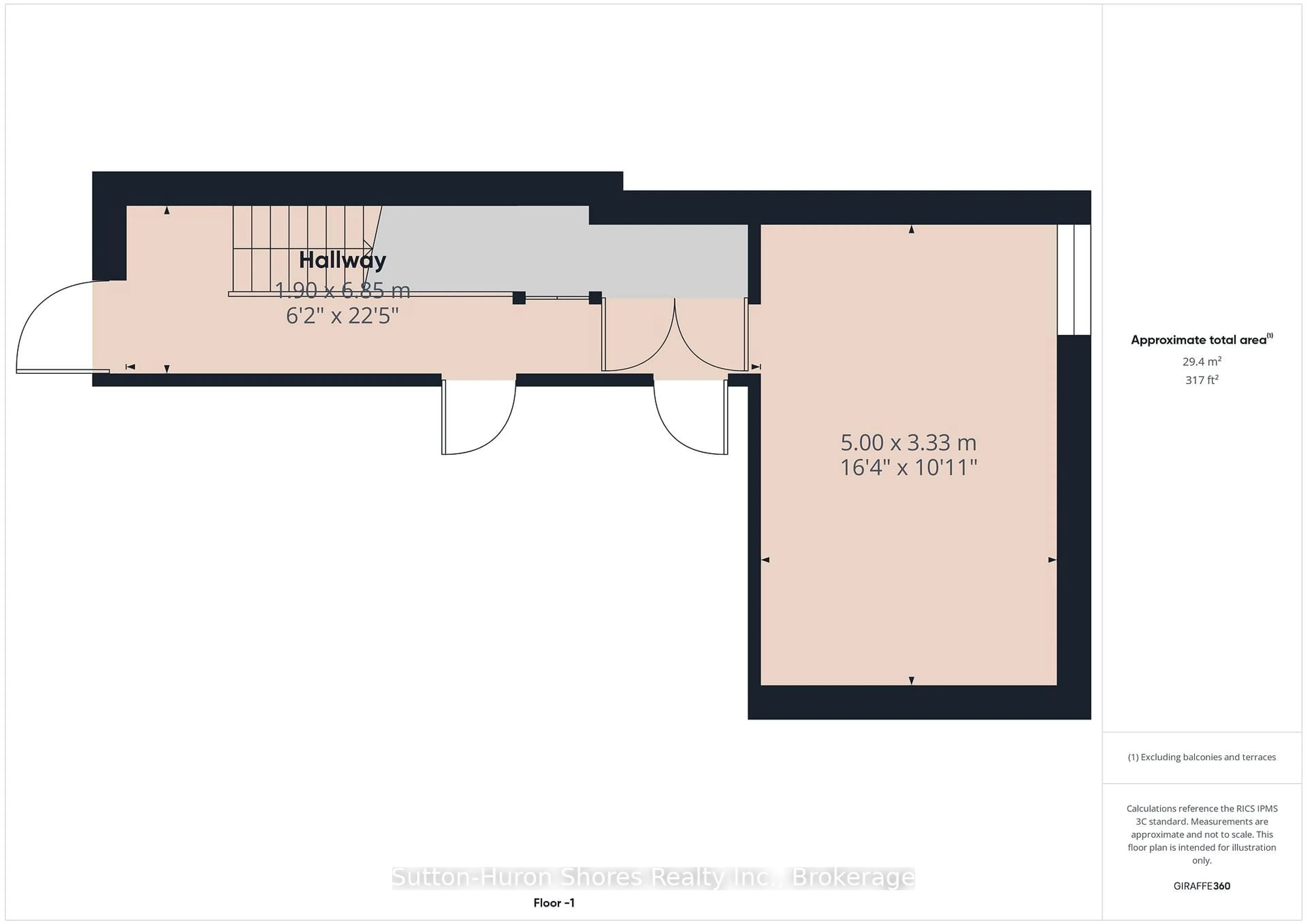 Floor plan for 409 Joseph St #101, Saugeen Shores Ontario N0H 2C2