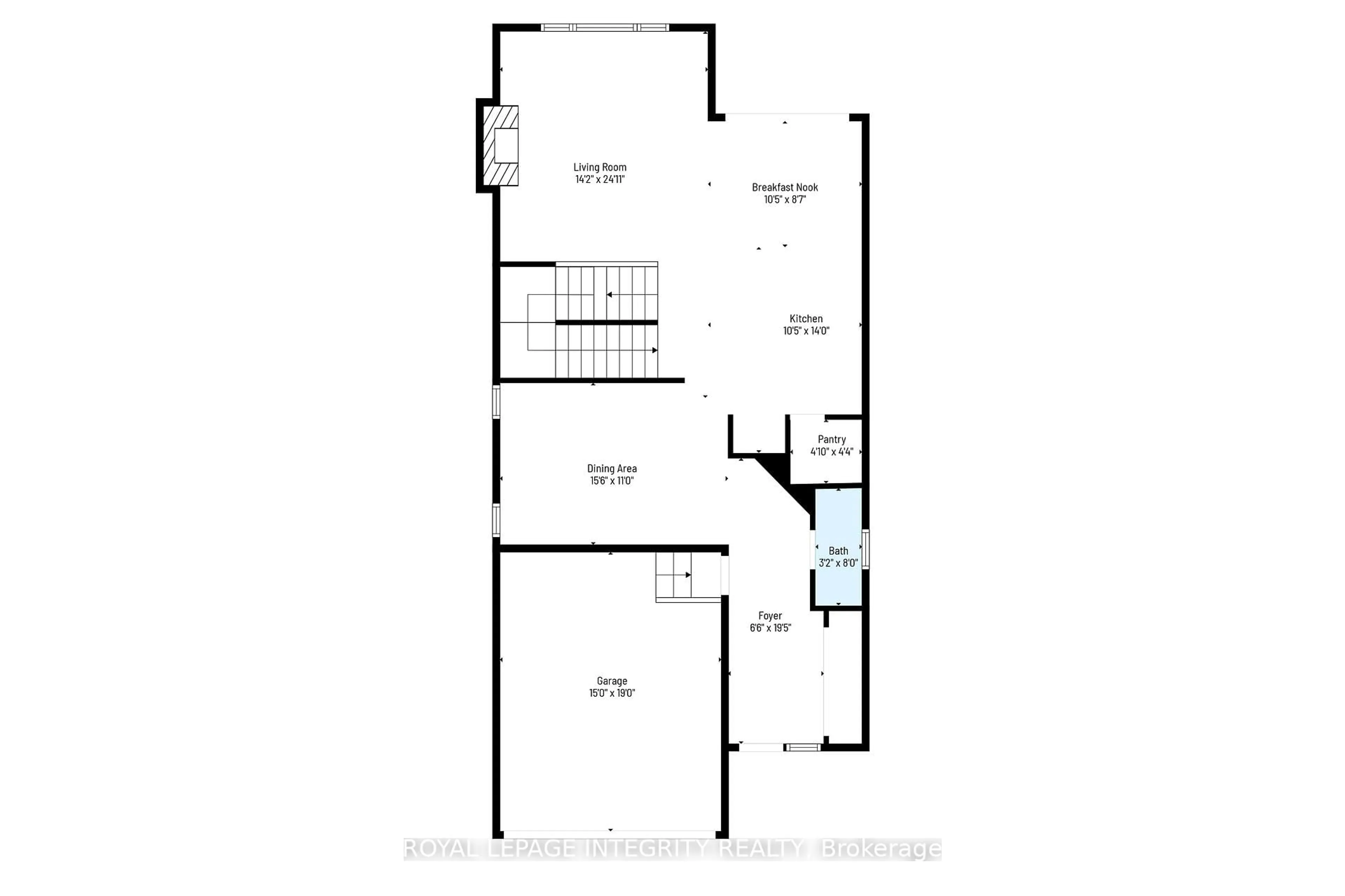 Floor plan for 893 Sendero Way, Stittsville Ontario K2S 2W8