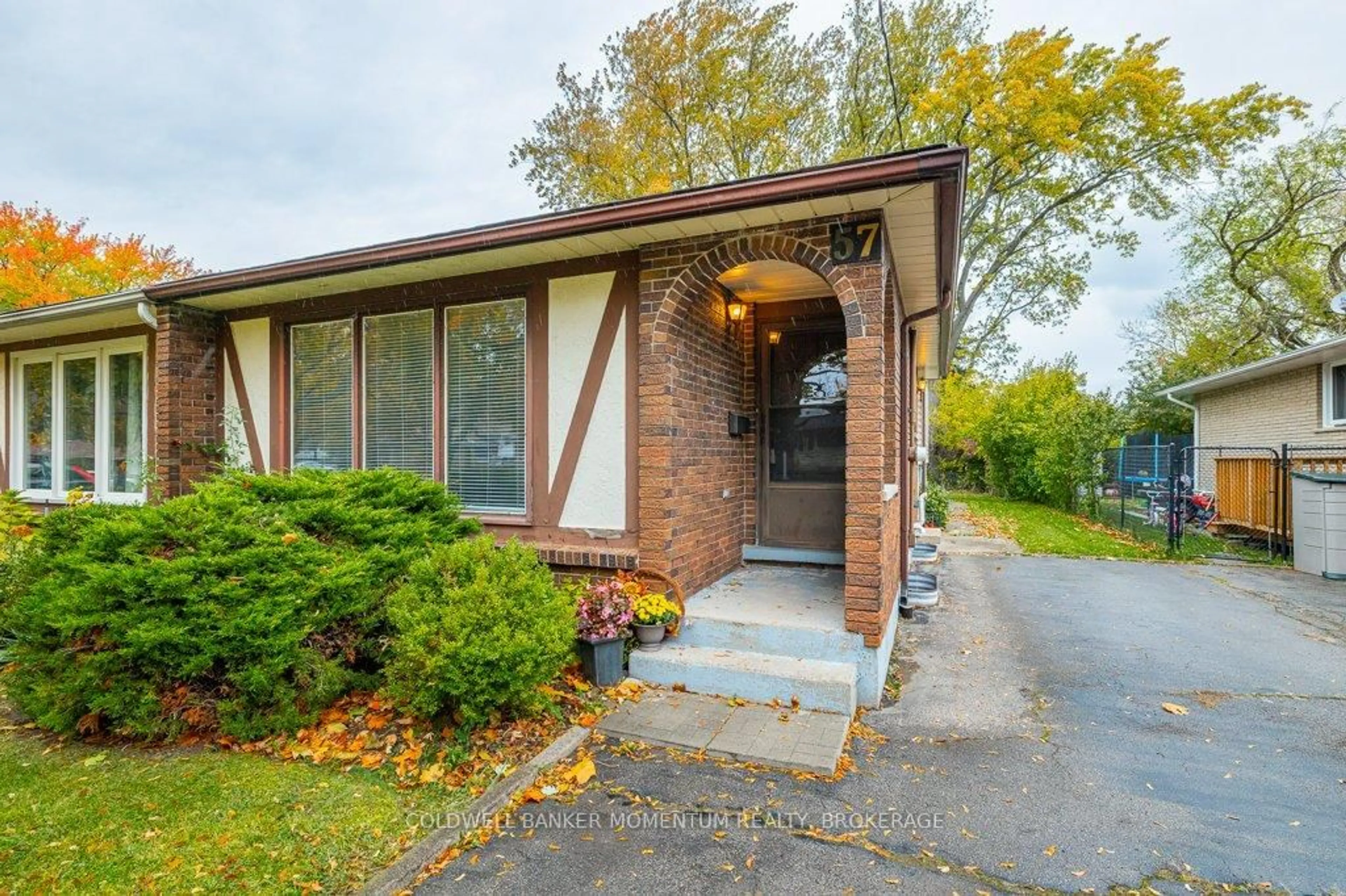 Home with brick exterior material, street for 57 Louis Ave, St. Catharines Ontario L2M 2N4