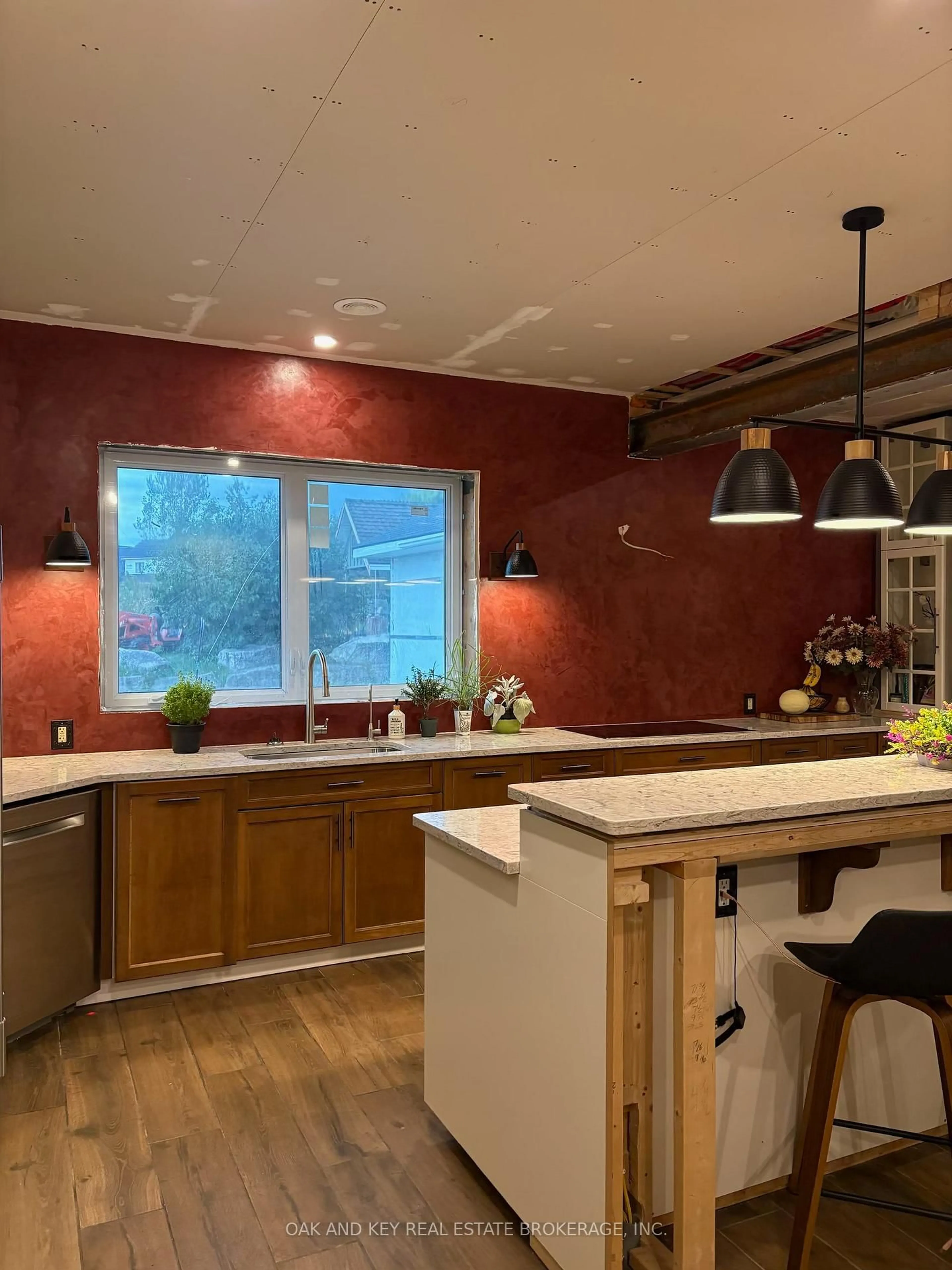 Open concept kitchen, unknown for 5661 Clandeboye Dr, Lucan Biddulph Ontario N0M 2J0