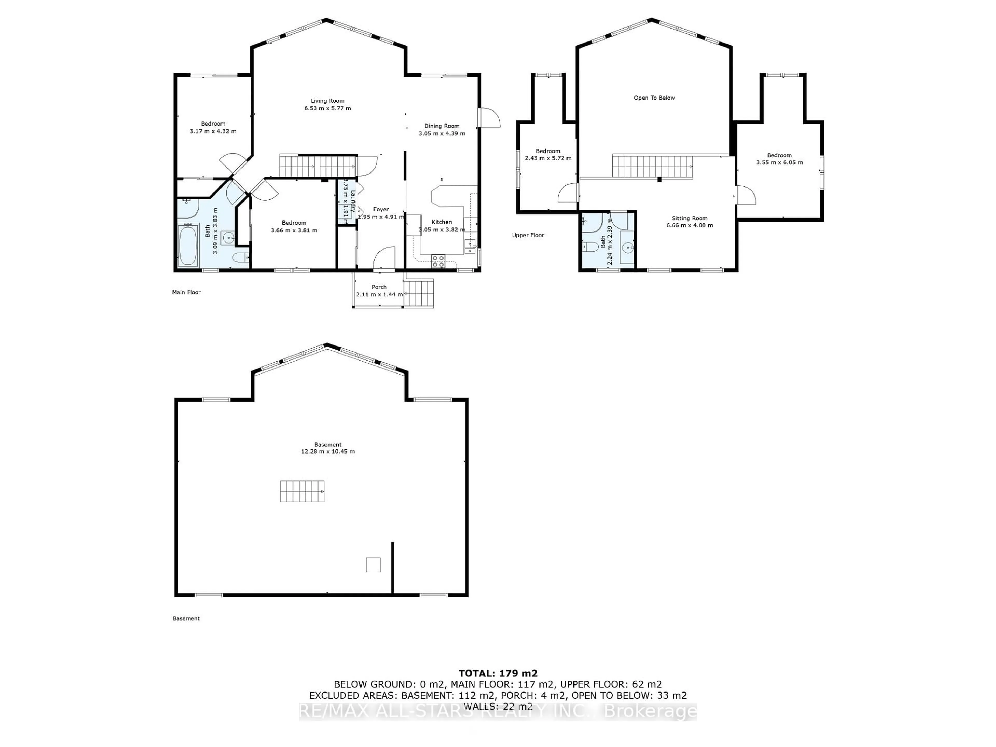 Floor plan for 9 Briar St, Kawartha Lakes Ontario K0M 1G0