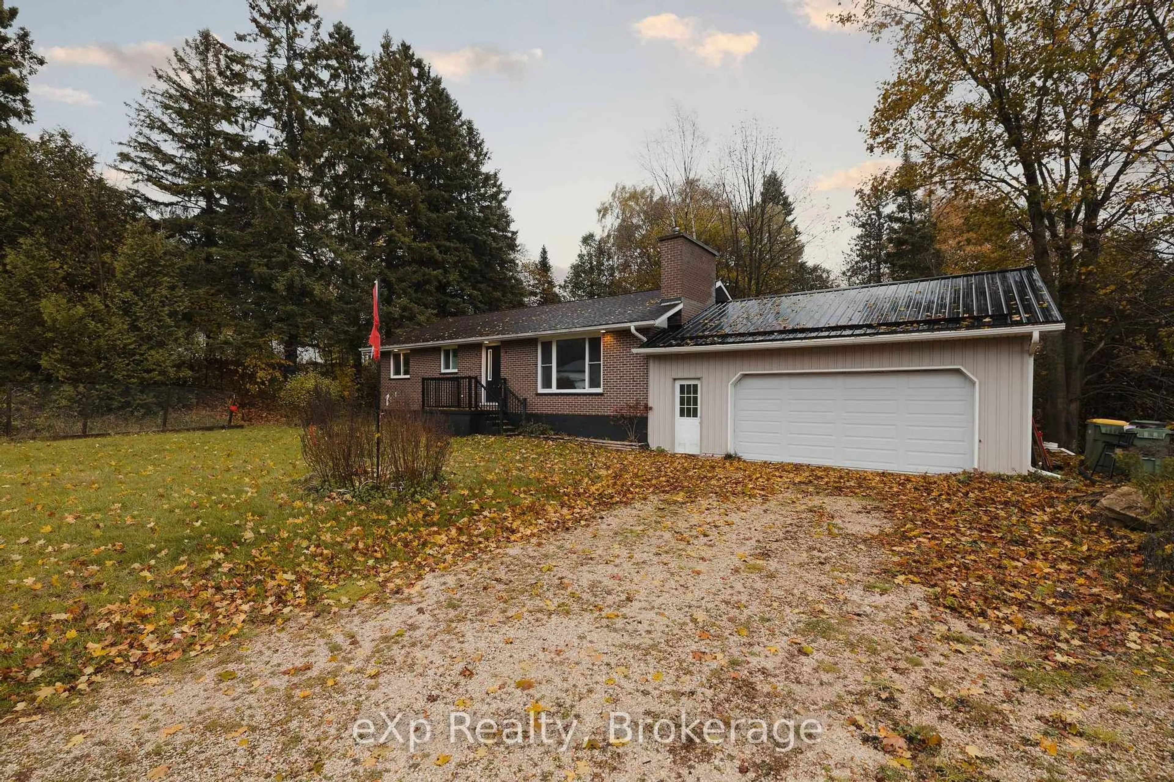A pic from outside/outdoor area/front of a property/back of a property/a pic from drone, unknown for 405014 Grey 4 Rd, Grey Highlands Ontario N0C 1E0