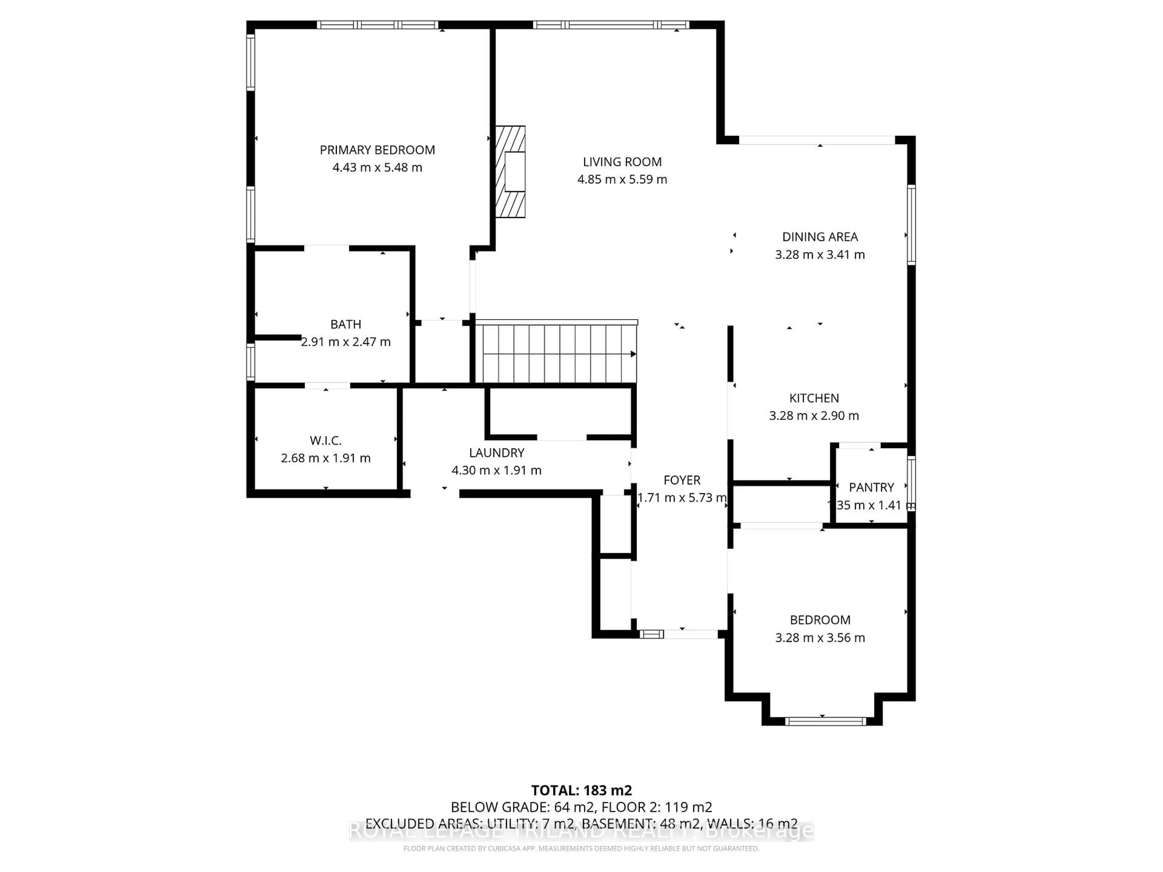 Floor plan for 693 Newman Dr, Strathroy-Caradoc Ontario N0L 1W0