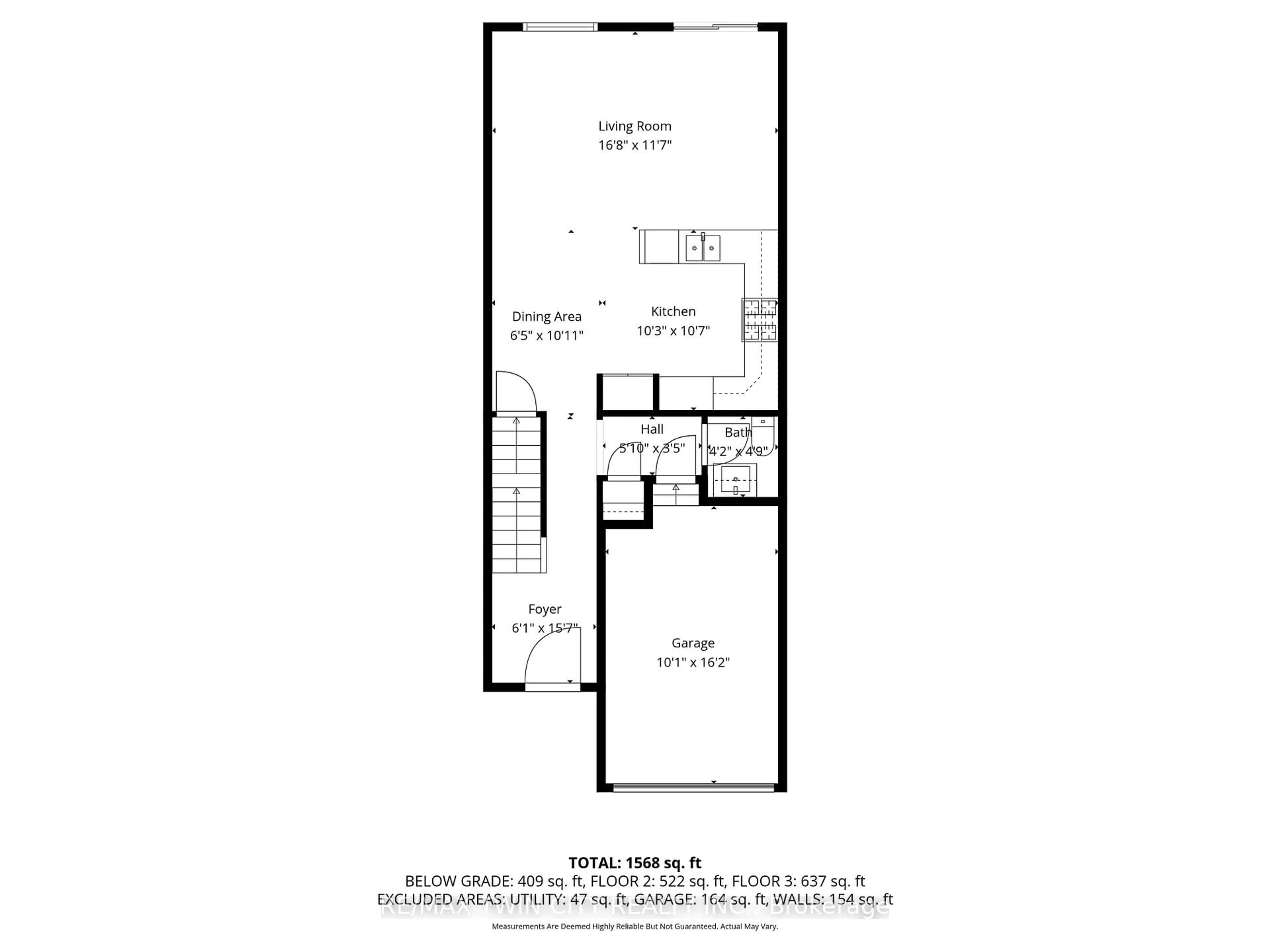 Floor plan for 3A Shellard Lane, Brantford Ontario N3T 5K8