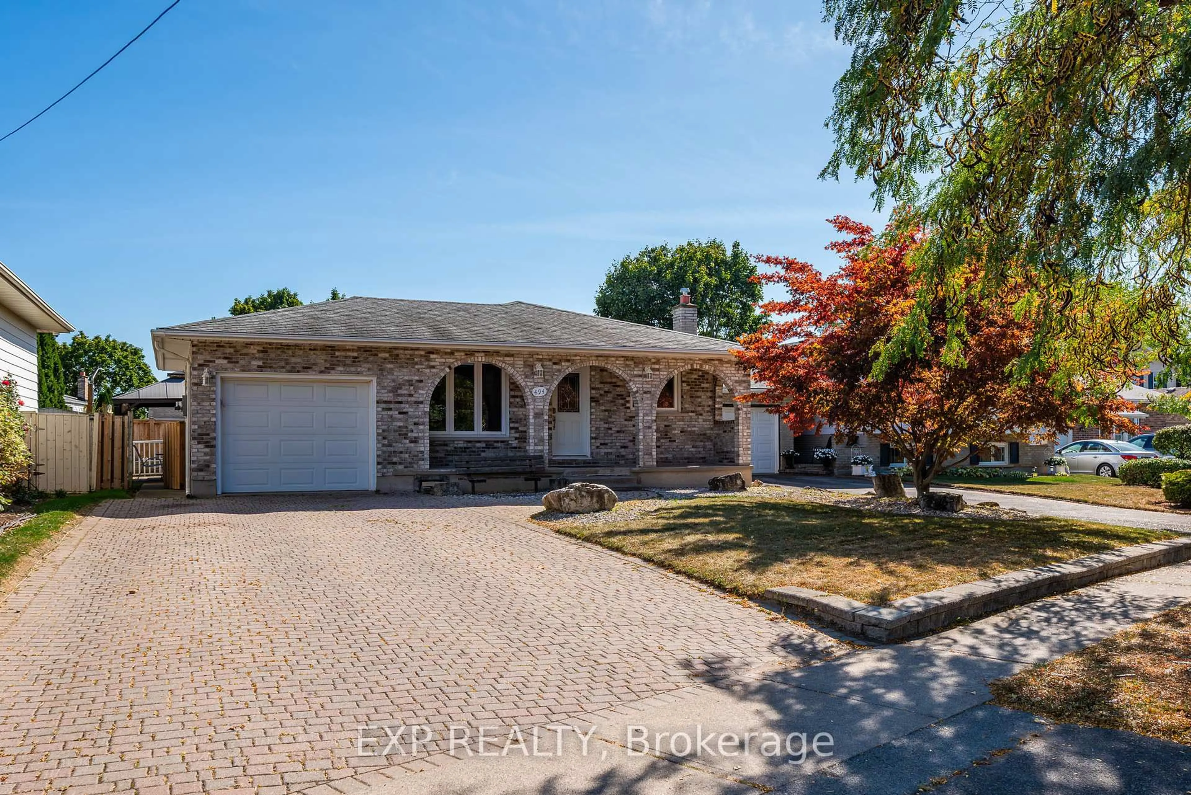 Home with brick exterior material, street for 494 Scott St, St. Catharines Ontario L2M 3X2