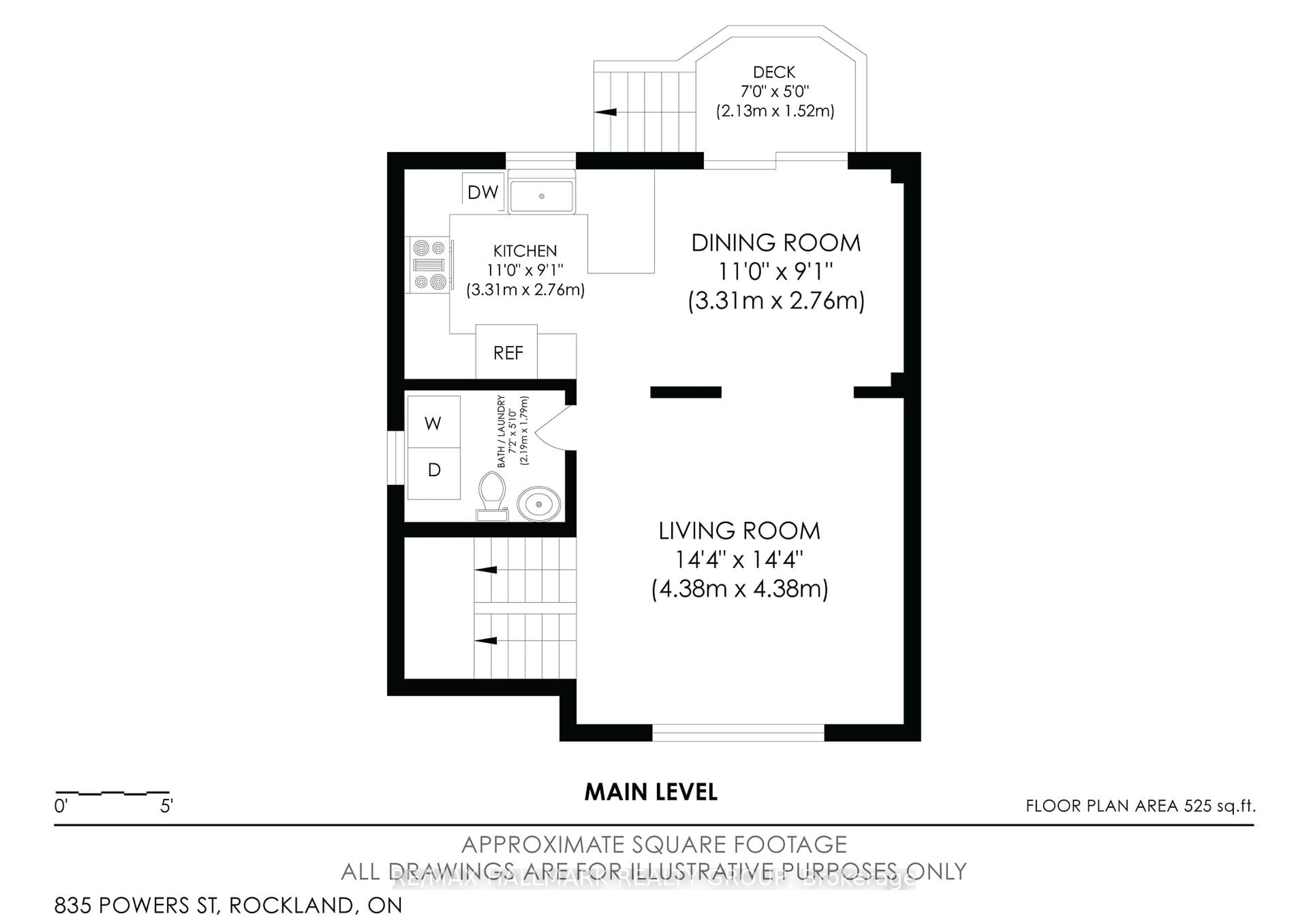 Floor plan for 835 Powers St, Clarence-Rockland Ontario K4K 1K4