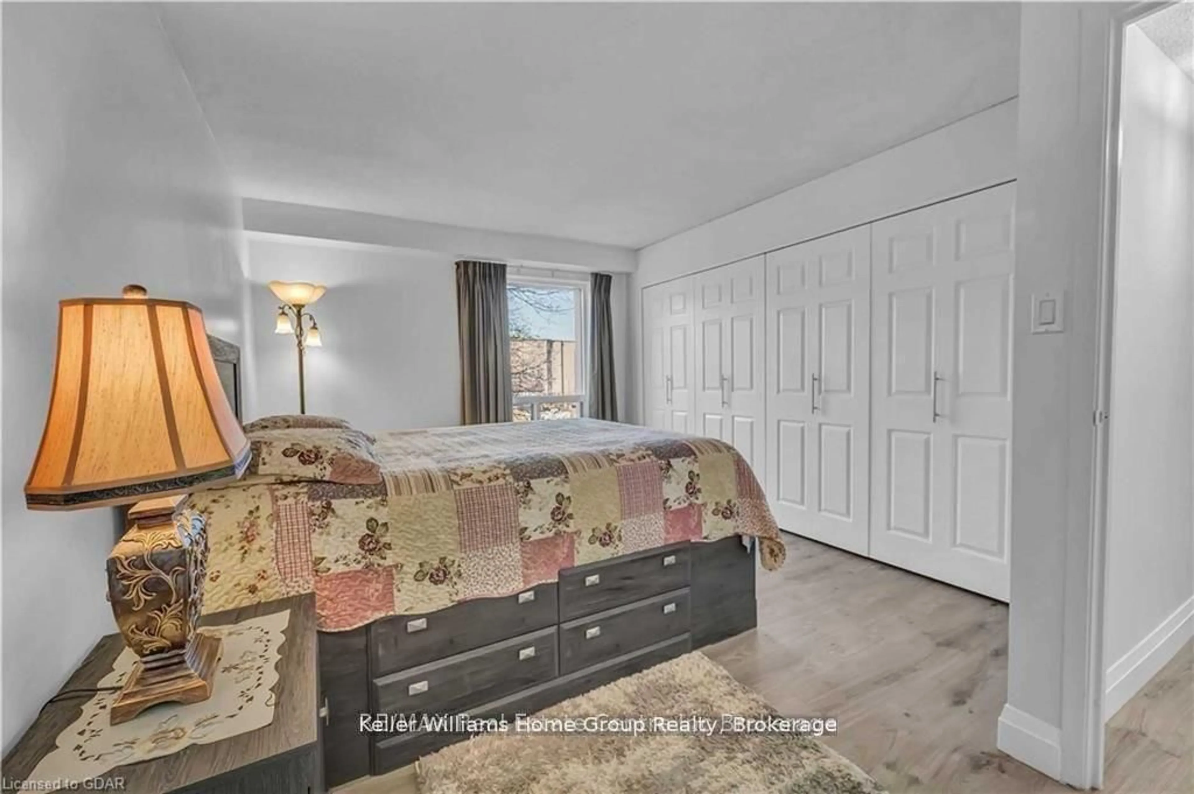 Bedroom with bed, unknown for 358 WATERLOO Ave #205, Guelph Ontario N1H 7Y3