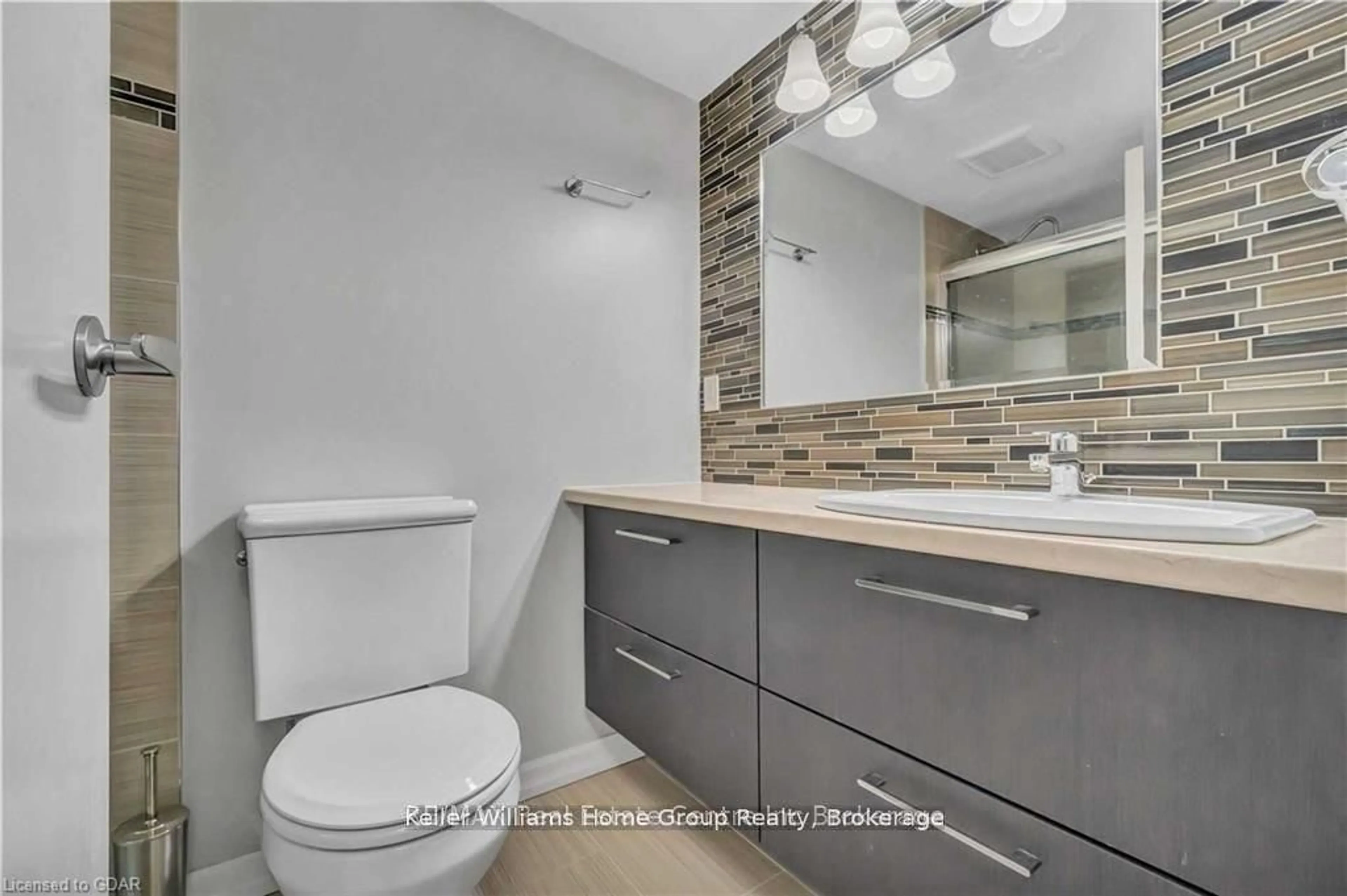 Standard bathroom, ceramic/tile floor for 358 WATERLOO Ave #205, Guelph Ontario N1H 7Y3