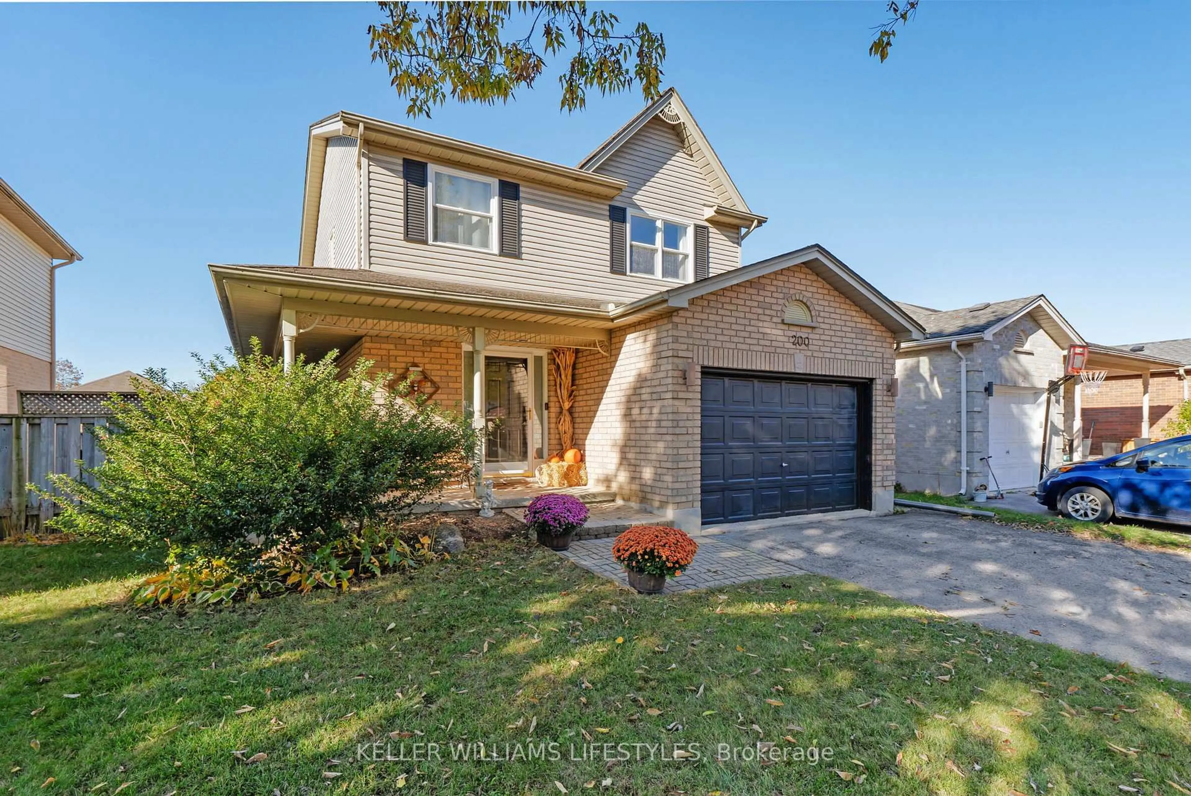 Home with brick exterior material, street for 200 Bournemouth Dr, London East Ontario N5V 4S8