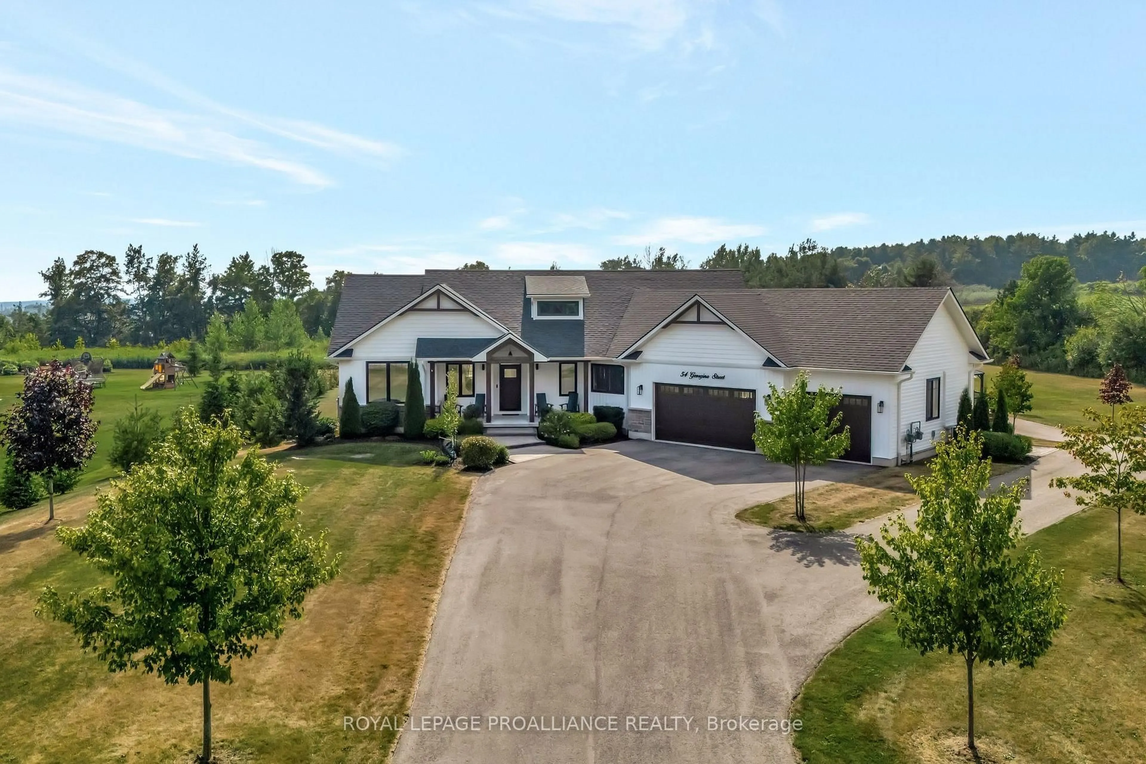 A pic from outside/outdoor area/front of a property/back of a property/a pic from drone, unknown for 54 Georgina St, Brighton Ontario K0K 1H0