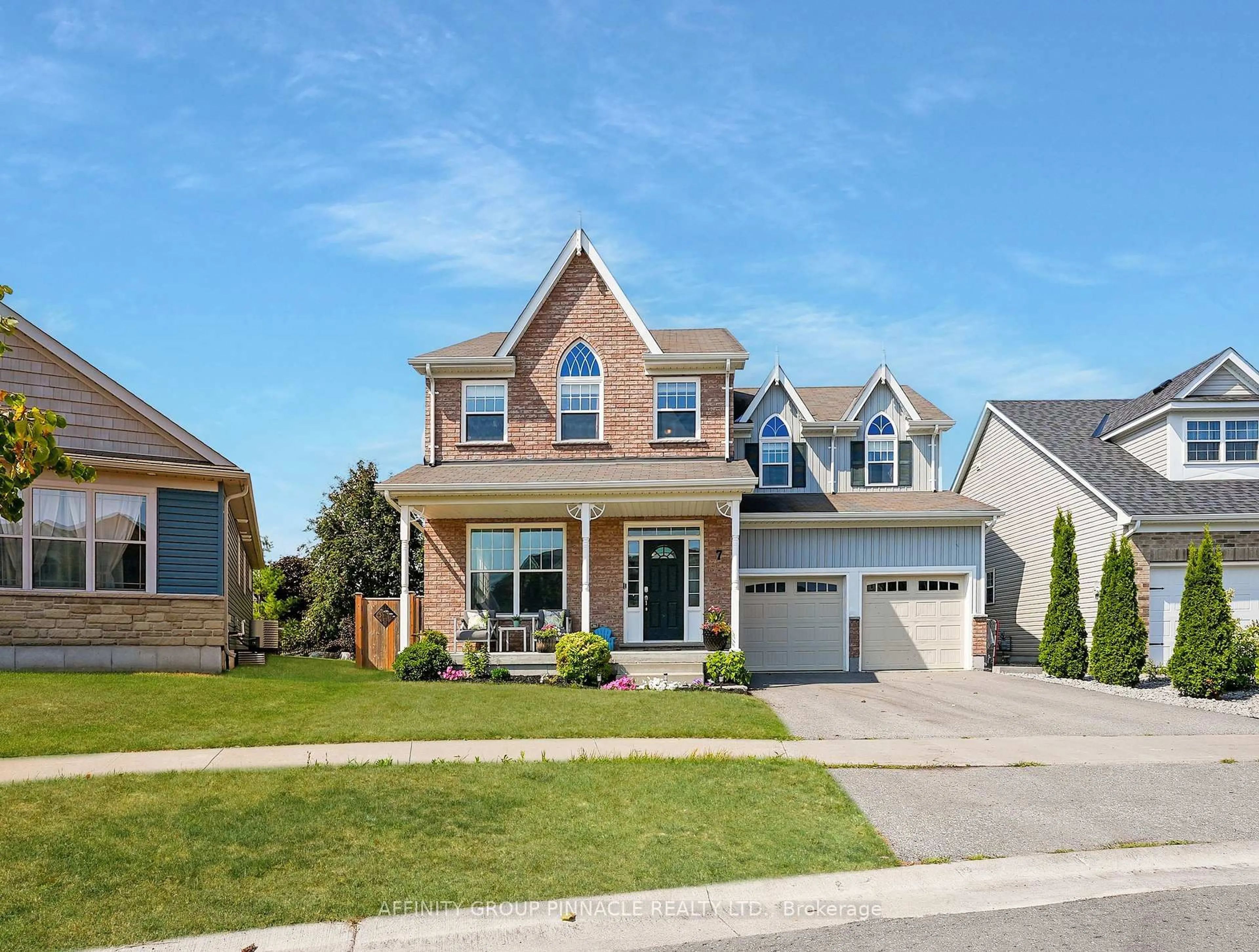 Home with brick exterior material, street for 7 Brackendale Tr, Kawartha Lakes Ontario K9V 0M2