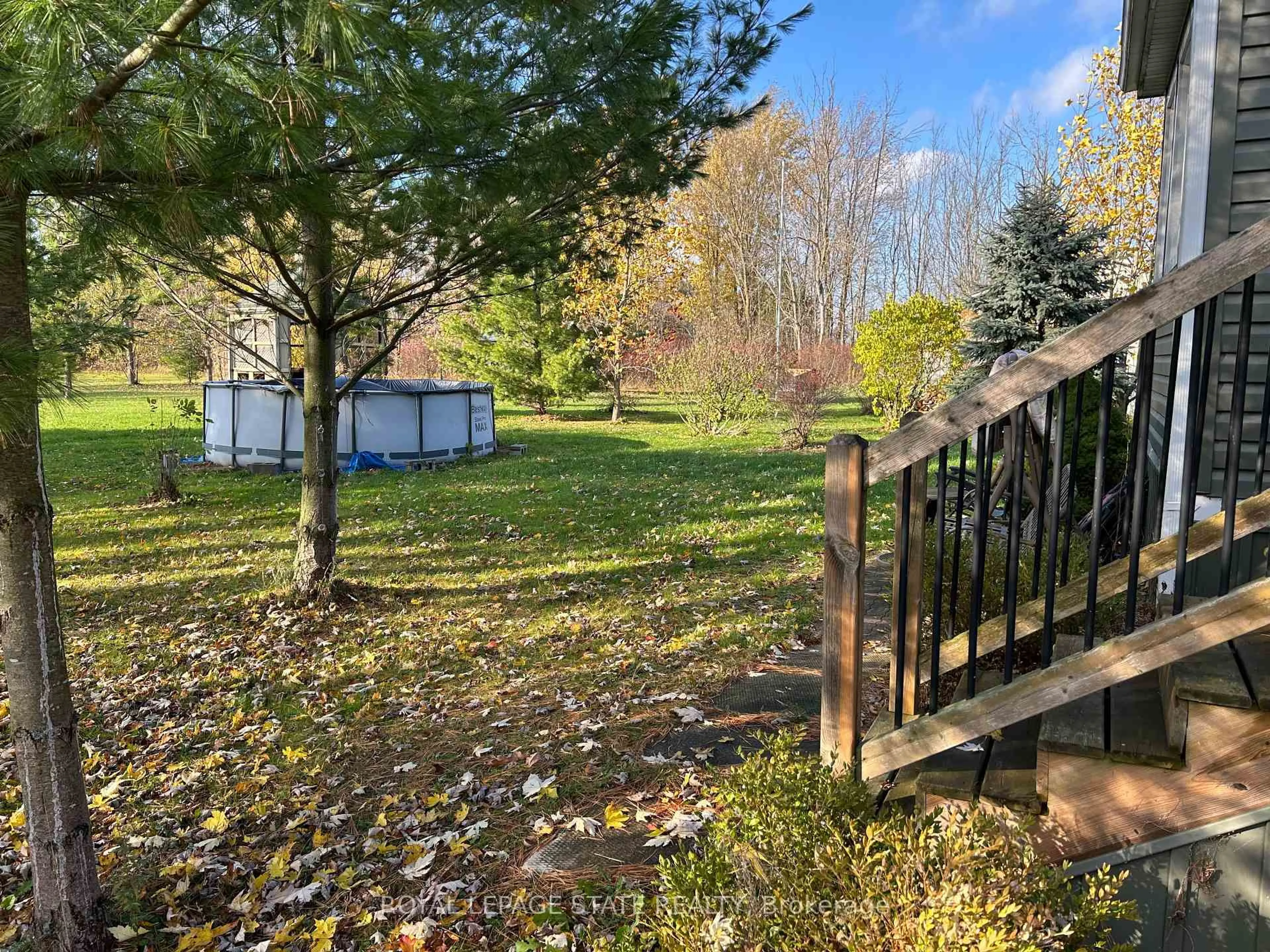 A pic from outside/outdoor area/front of a property/back of a property/a pic from drone, forest/trees view for 7760 3 Highway, Haldimand Ontario N1A 2W4