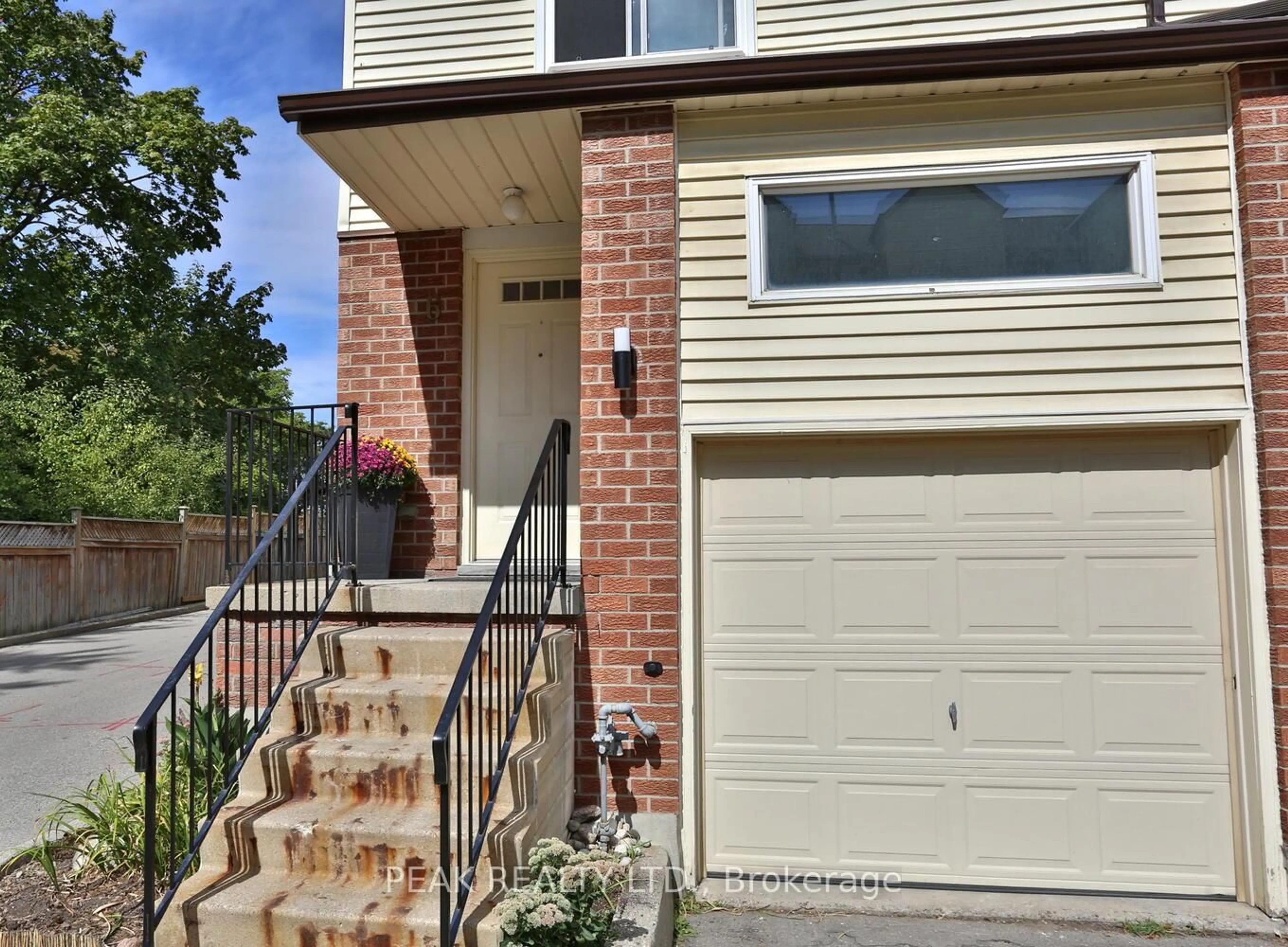 Home with brick exterior material, street for 1085 Queens Blvd #6, Kitchener Ontario N2M 1B9
