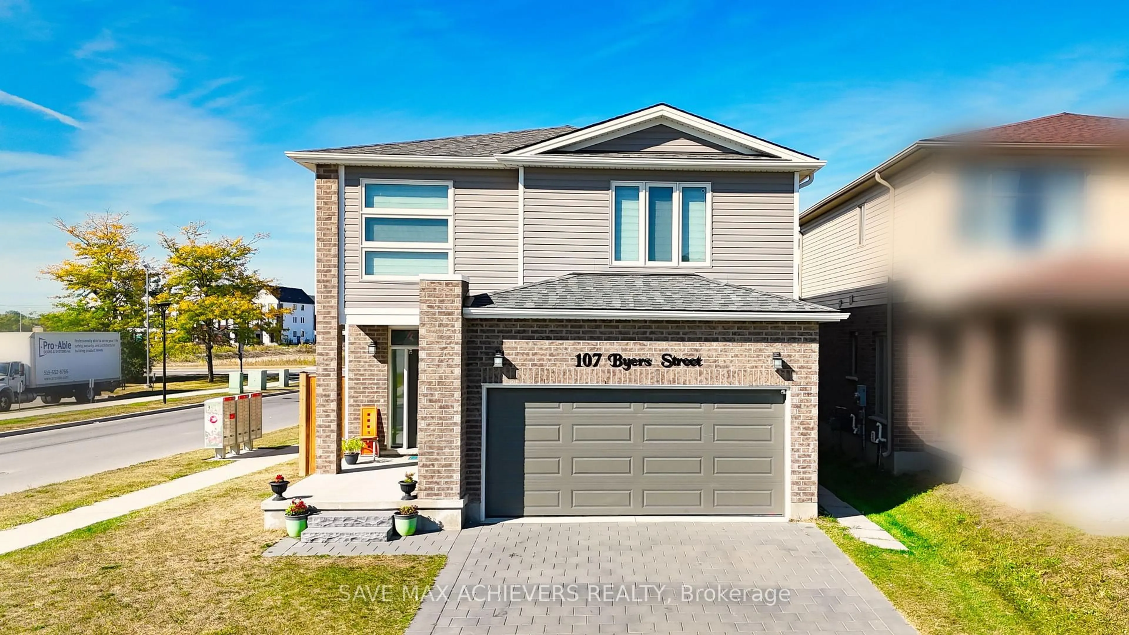 Home with brick exterior material, street for 107 Byers St, London South Ontario N6L 0E9